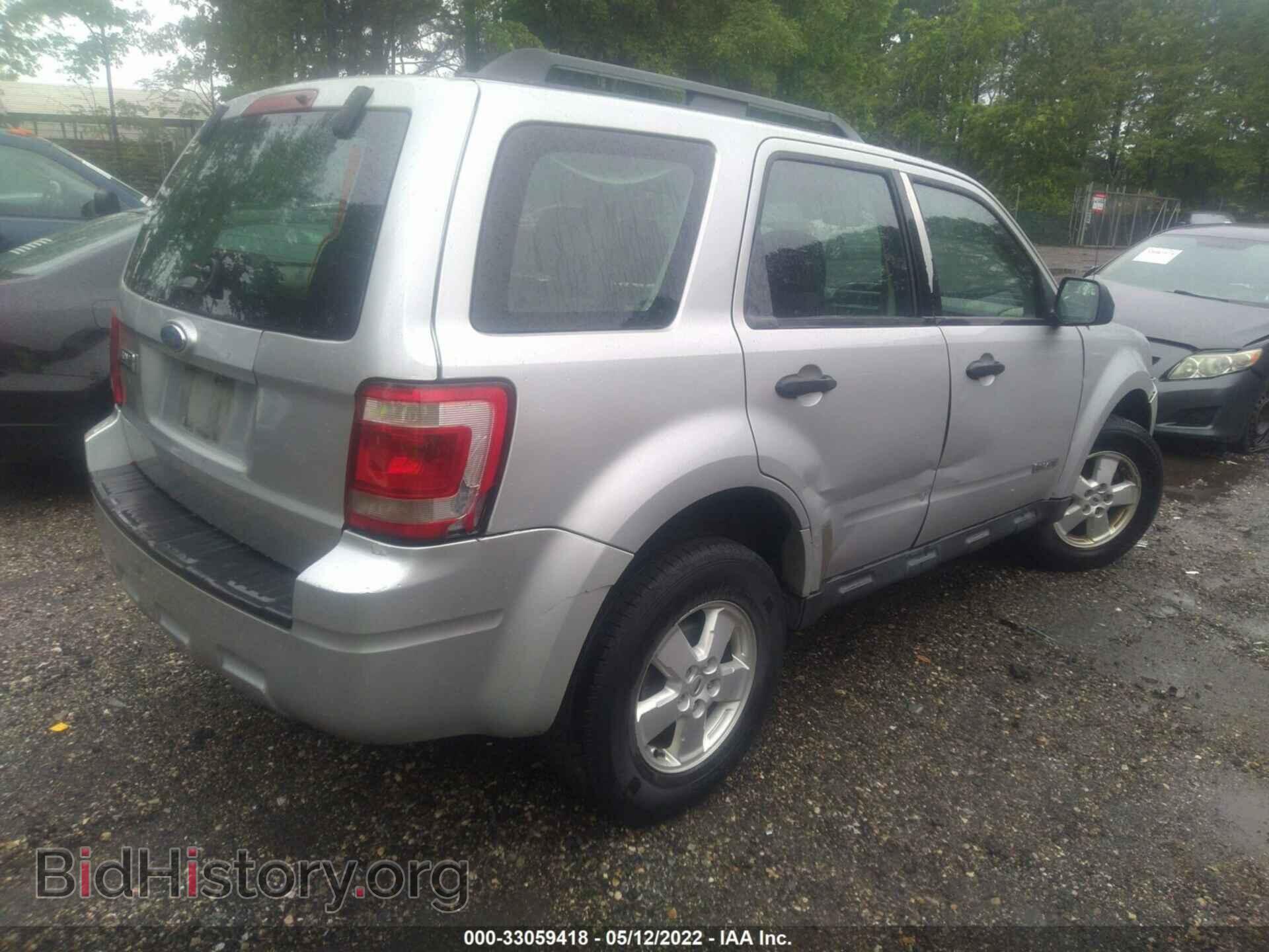 2008 FORD ESCAPE - VIN: 1FMCU02Z28KA38354 - Фото 4