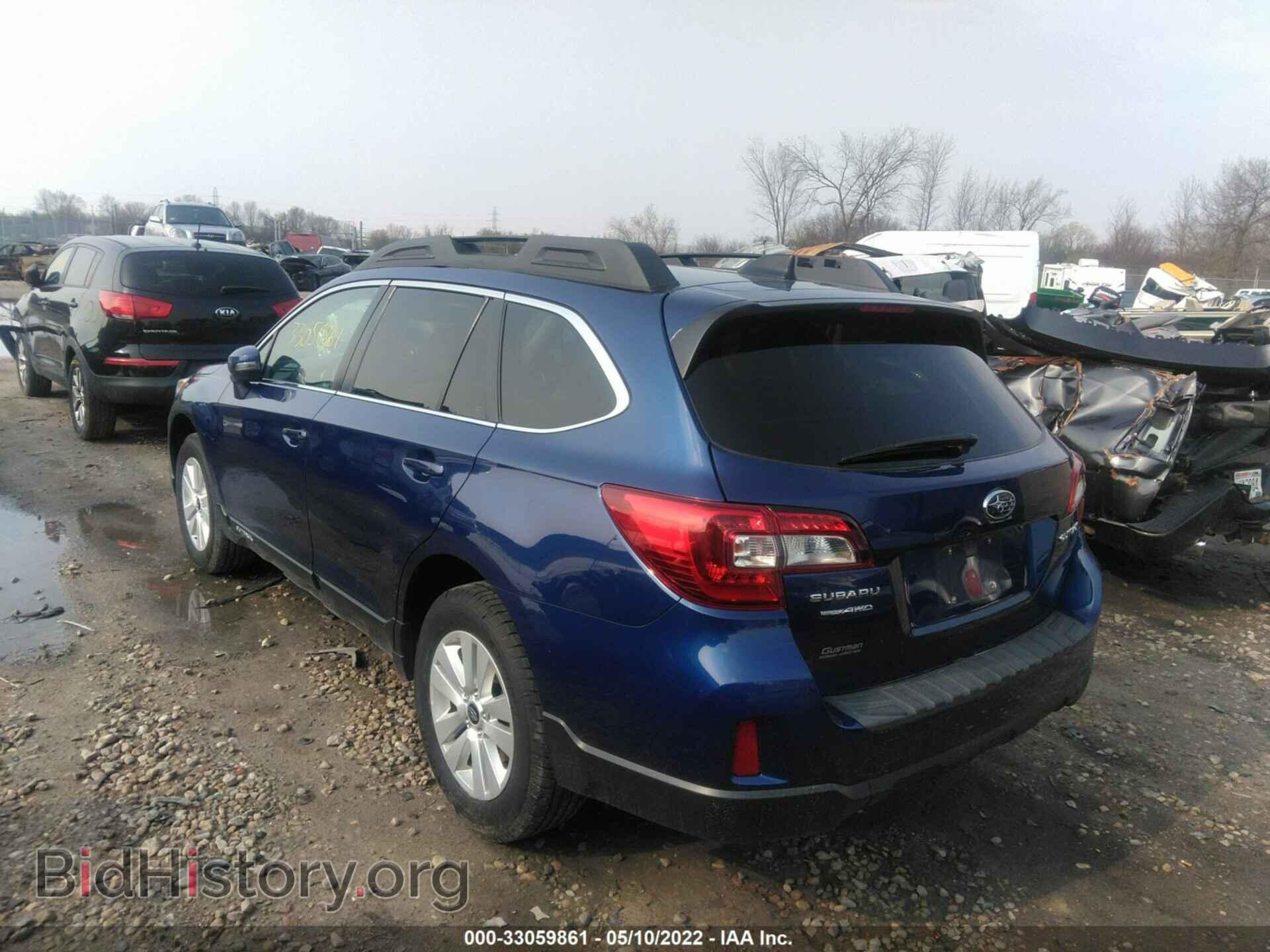 2016 SUBARU OUTBACK - VIN: 4S4BSBFC9G3341272 - Фото 3