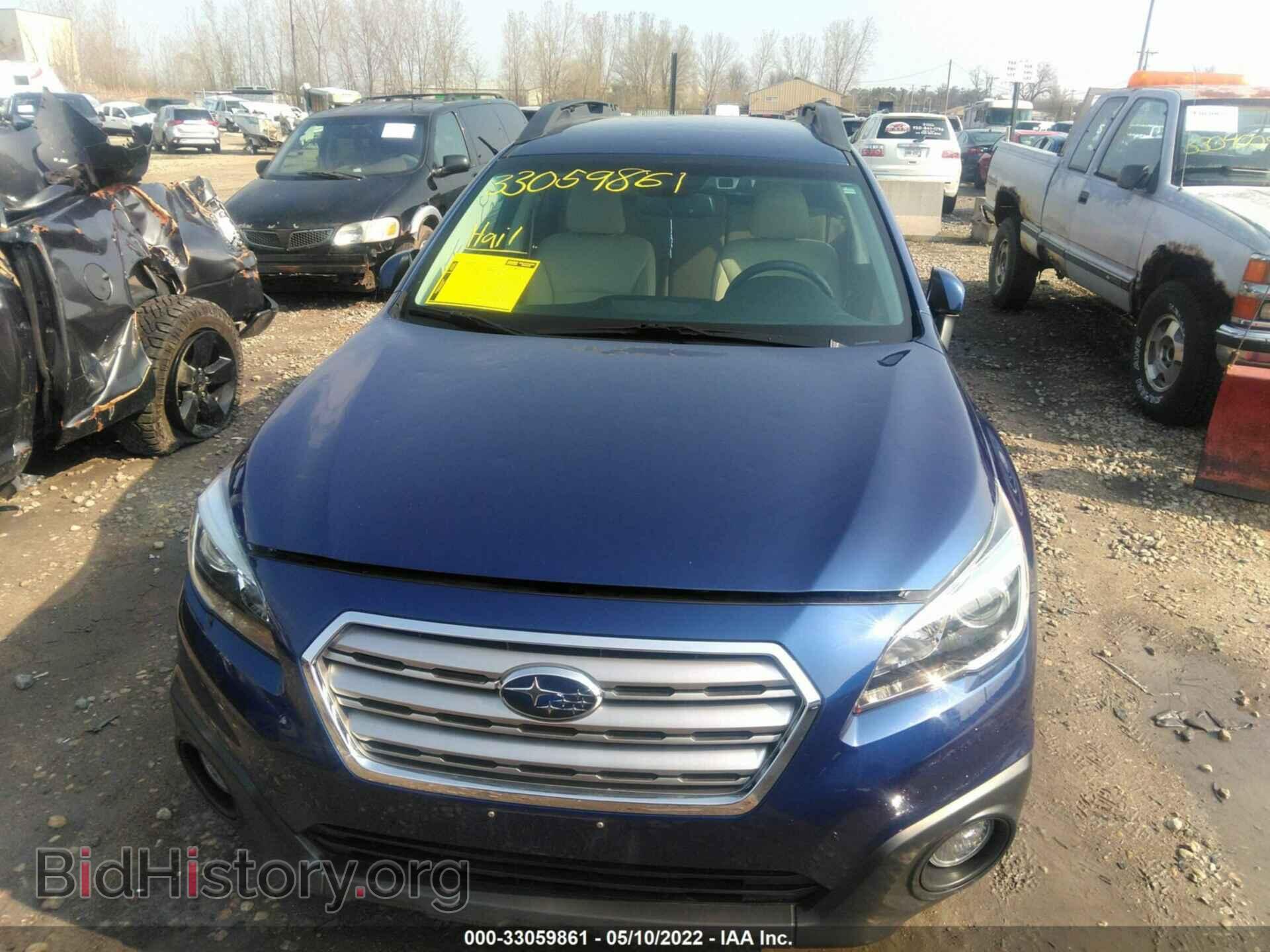 2016 SUBARU OUTBACK - VIN: 4S4BSBFC9G3341272 - Фото 6