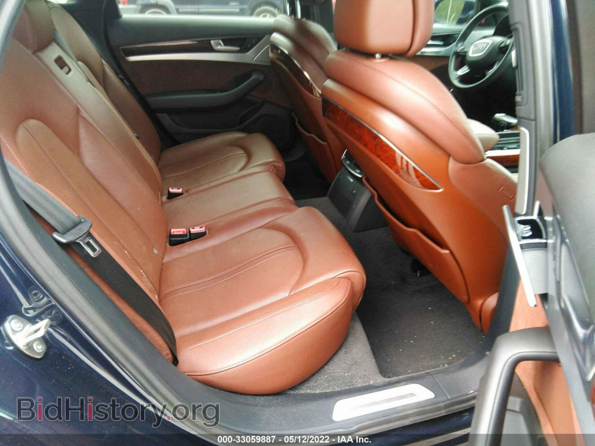 2013 AUDI A8 - VIN: WAUAGAFD6DN002955 - Фото 8