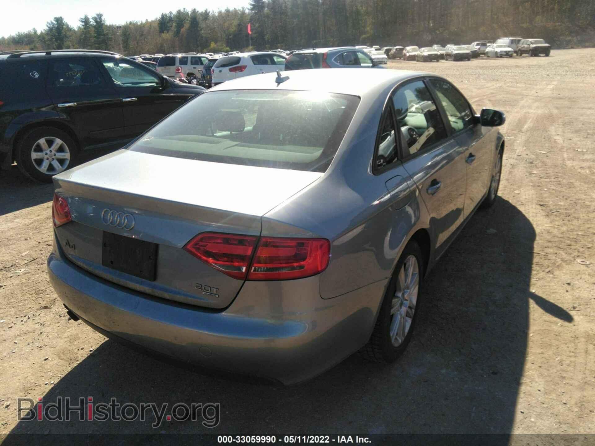 2010 AUDI A4 - VIN: WAUDFAFLXAN030325 - Фото 4