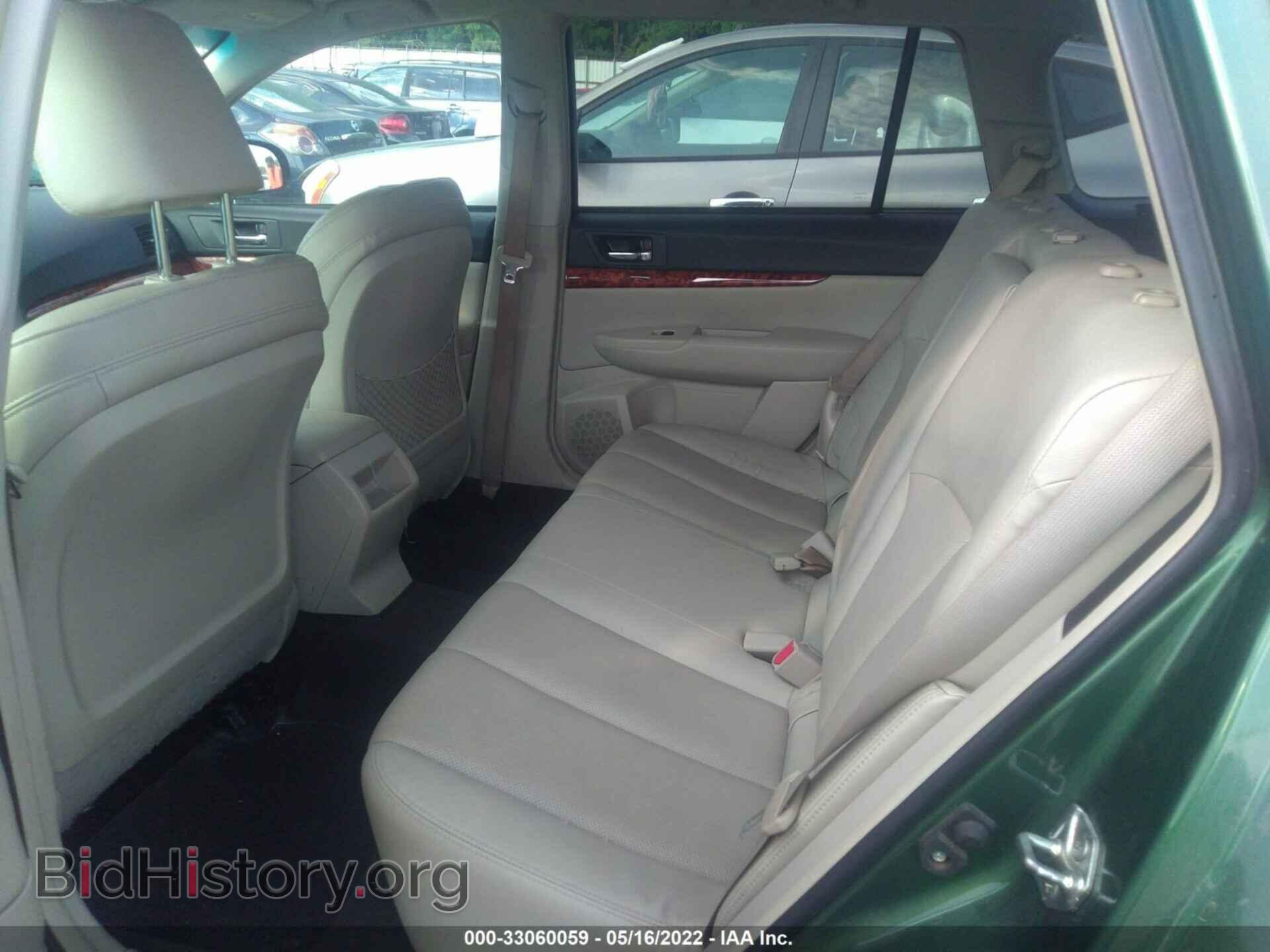2011 SUBARU OUTBACK - VIN: 4S4BRBJC8B3435199 - Фото 8
