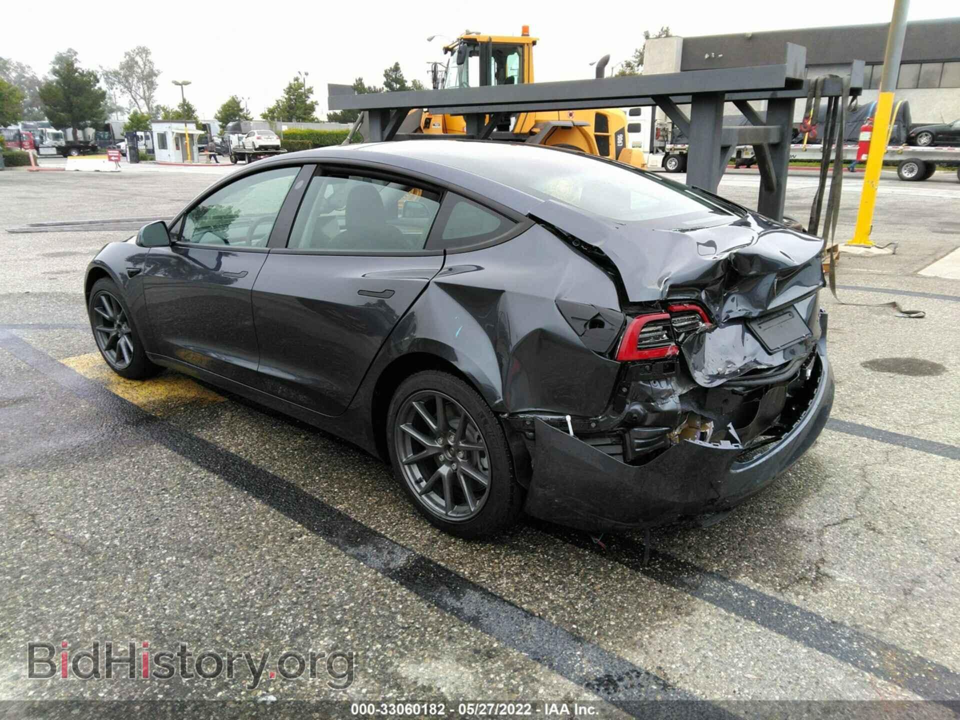 2022 TESLA MODEL 3 - VIN: 5YJ3E1EB6NF180155 - Photo 3