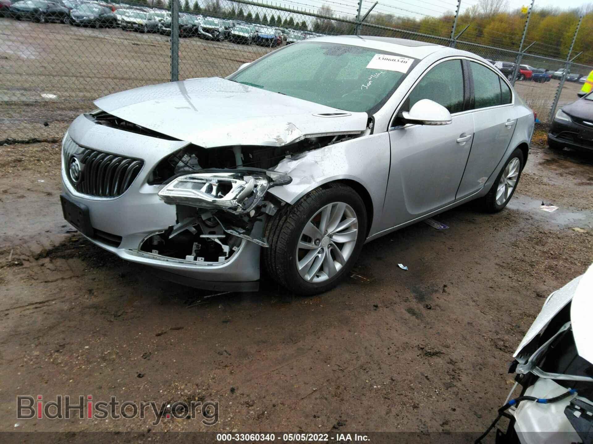 2014 BUICK REGAL - VIN: 2G4GL5EX8E9296595 - Фото 2