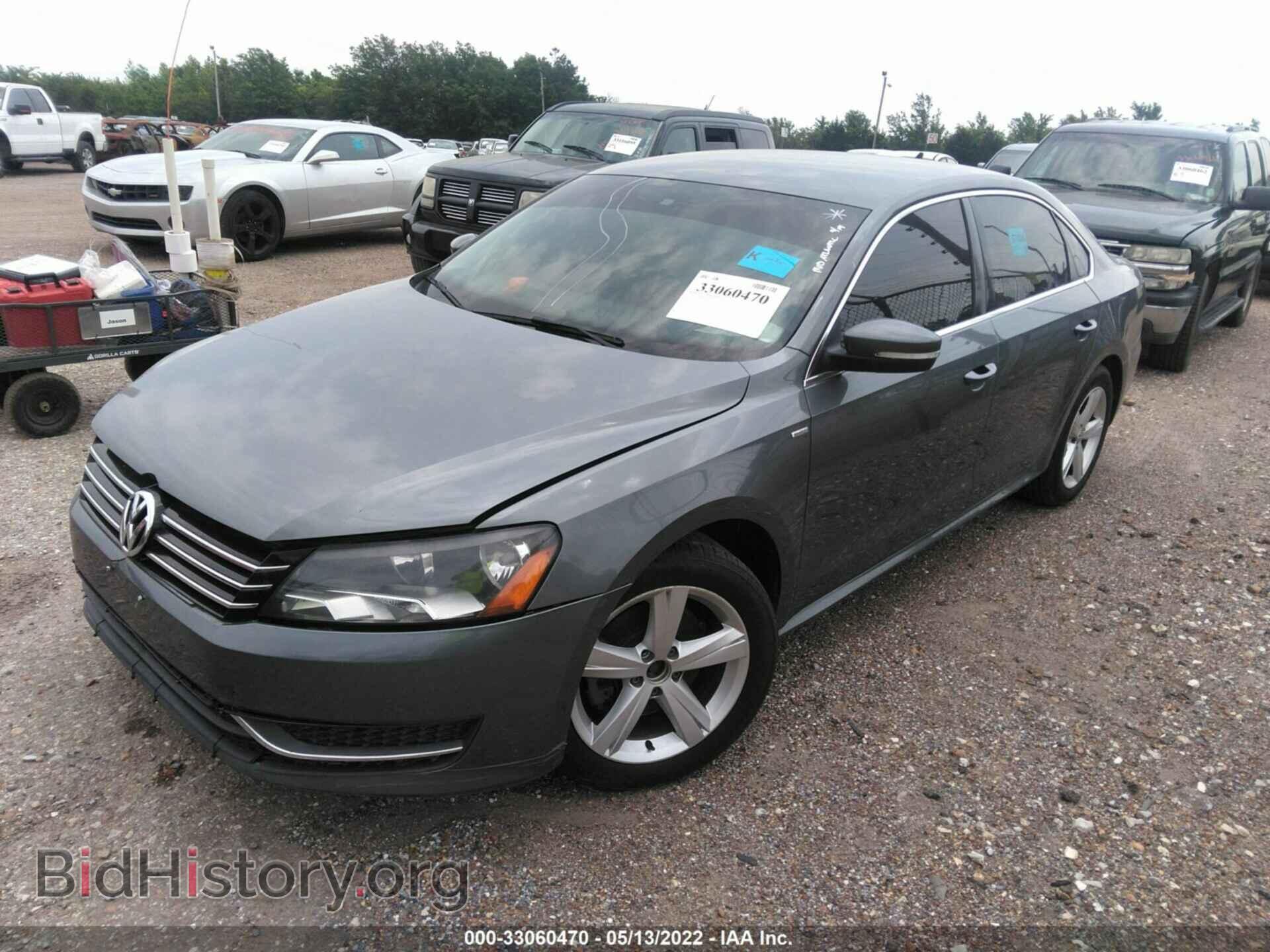 2014 VOLKSWAGEN PASSAT - VIN: 1VWAT7A32EC030472 - Фото 2
