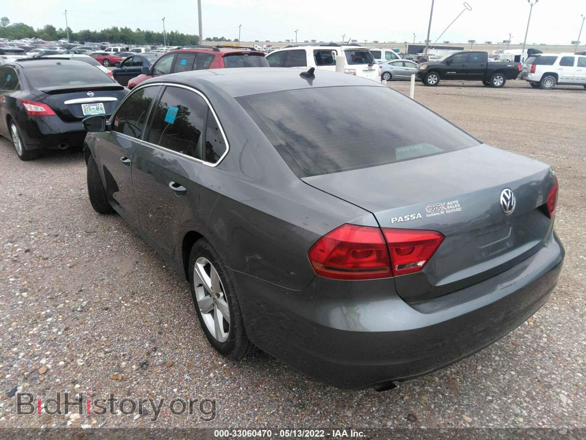 2014 VOLKSWAGEN PASSAT - VIN: 1VWAT7A32EC030472 - Фото 3