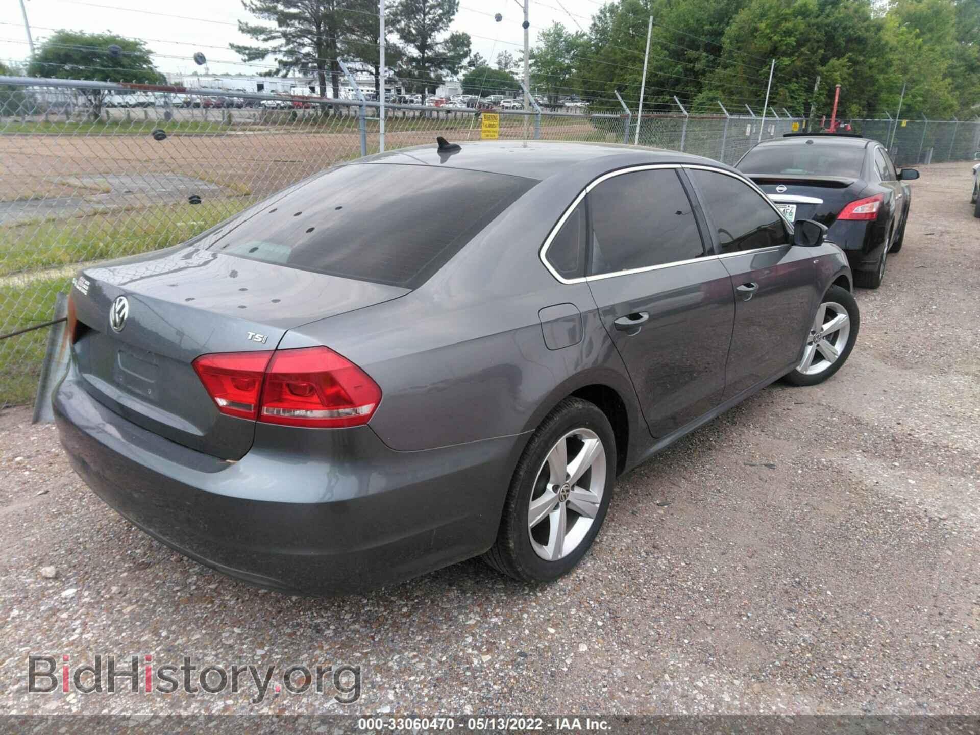 2014 VOLKSWAGEN PASSAT - VIN: 1VWAT7A32EC030472 - Фото 4