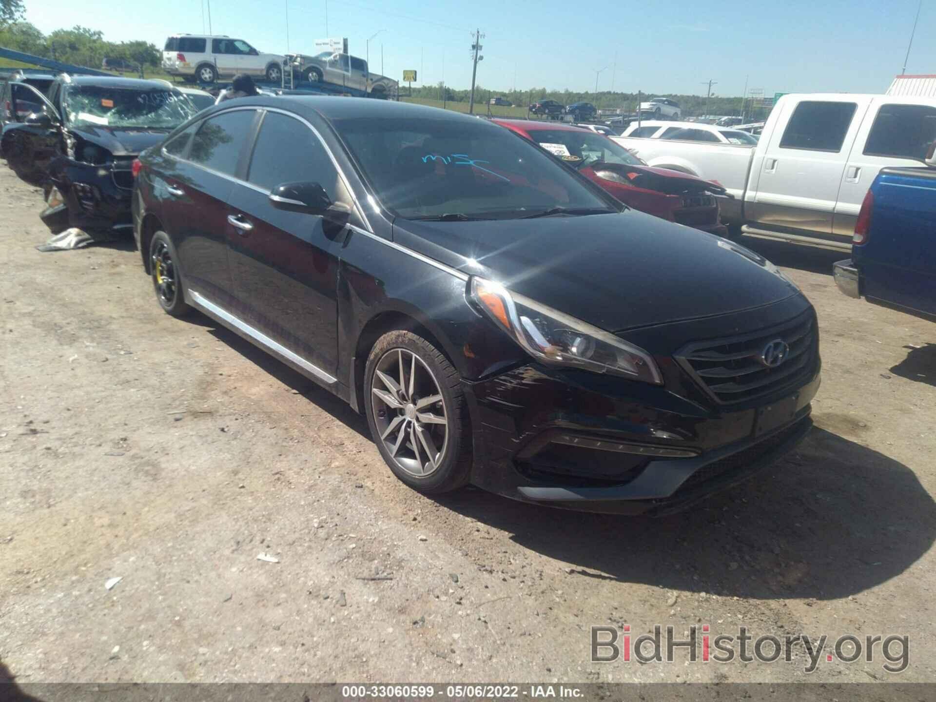 Photo 5NPE34AB8FH143889 - HYUNDAI SONATA 2015