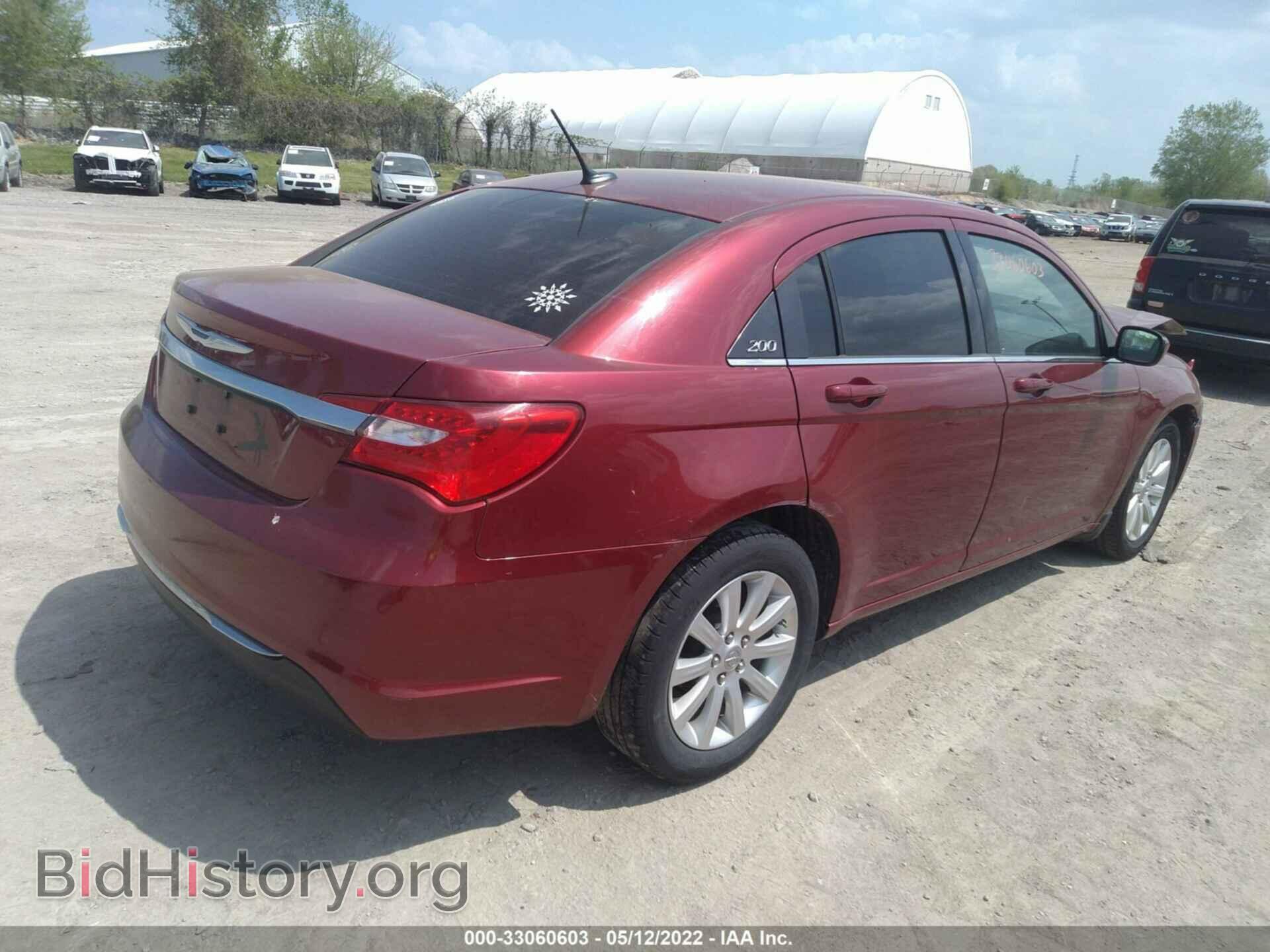 2012 CHRYSLER 200 - VIN: 1C3CCBBB3CN140604 - Фото 4