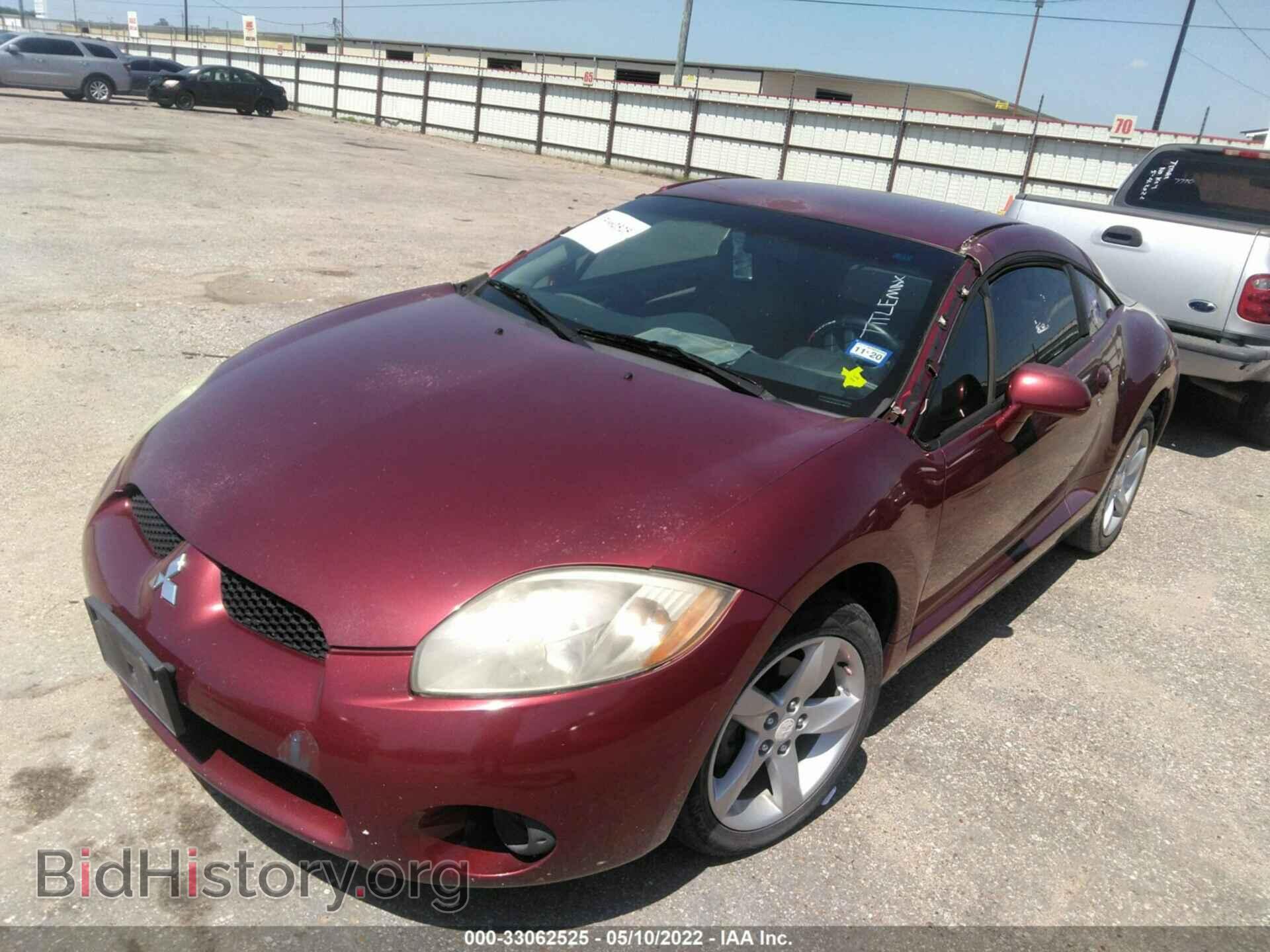 2007 MITSUBISHI ECLIPSE - VIN: 4A3AK24F77E063471 - Фото 2