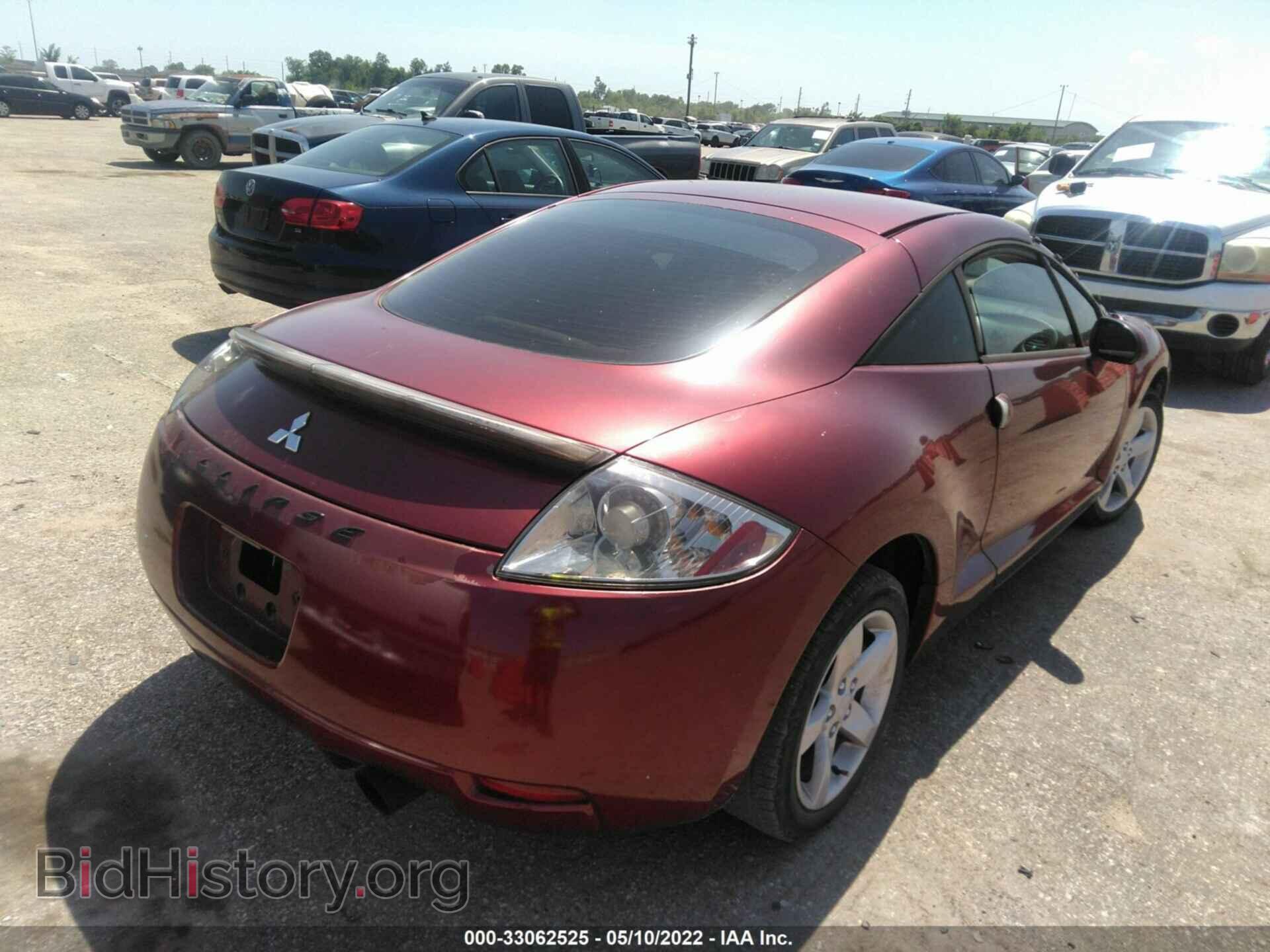 2007 MITSUBISHI ECLIPSE - VIN: 4A3AK24F77E063471 - Фото 4
