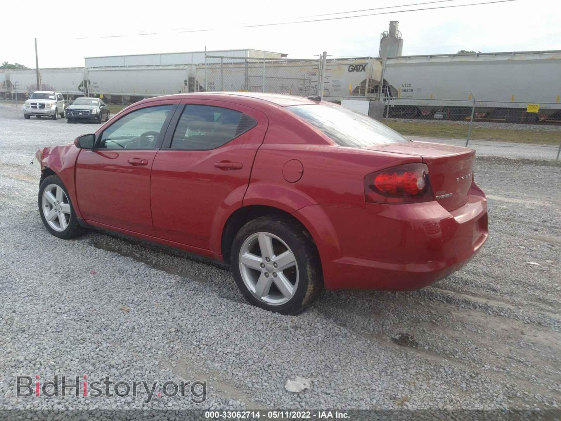 2013 DODGE AVENGER - VIN: 1C3CDZCB7DN662724 - Фото 3