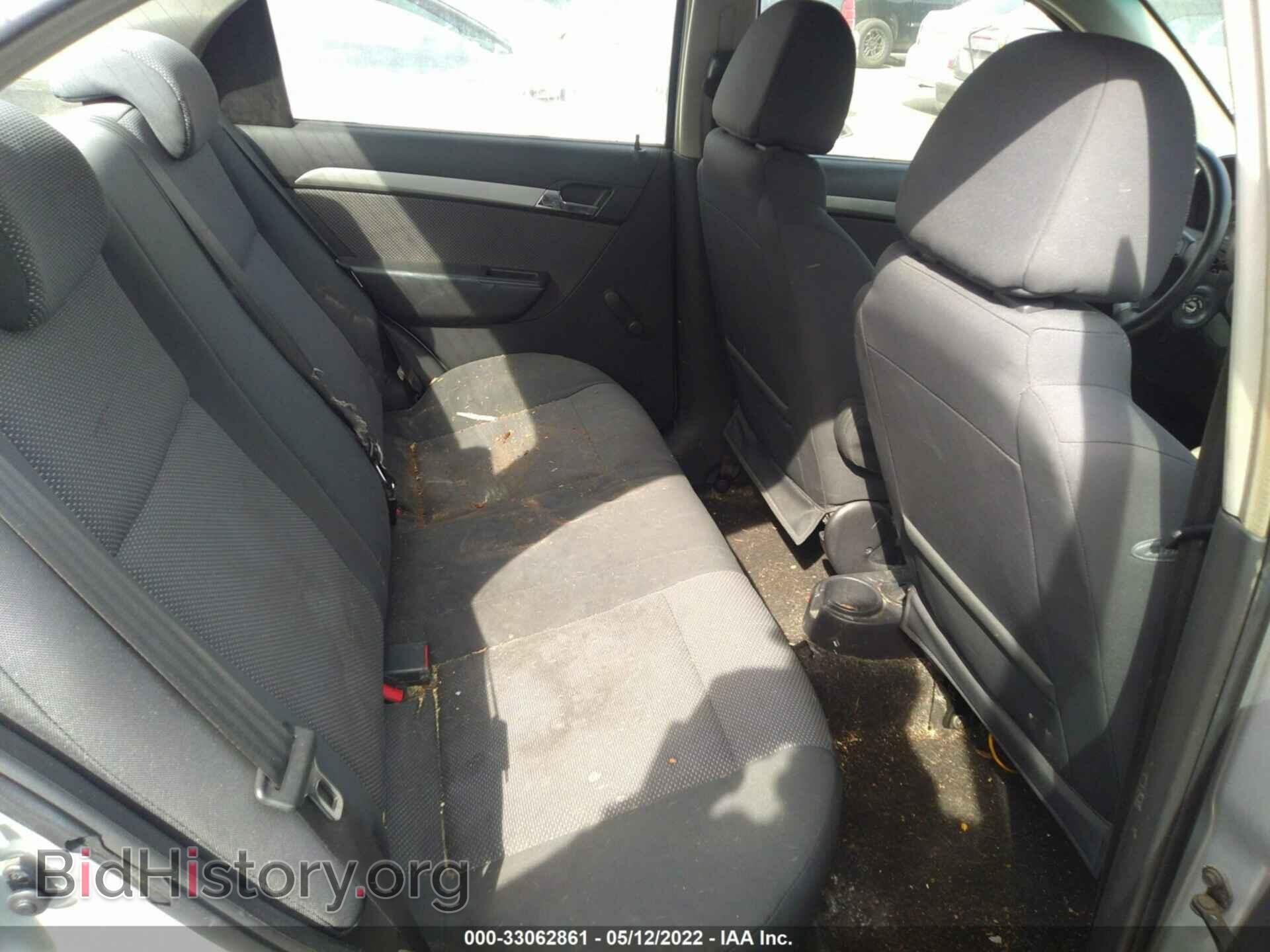 2011 CHEVROLET AVEO - VIN: KL1TD5DEXBB230972 - Фото 8