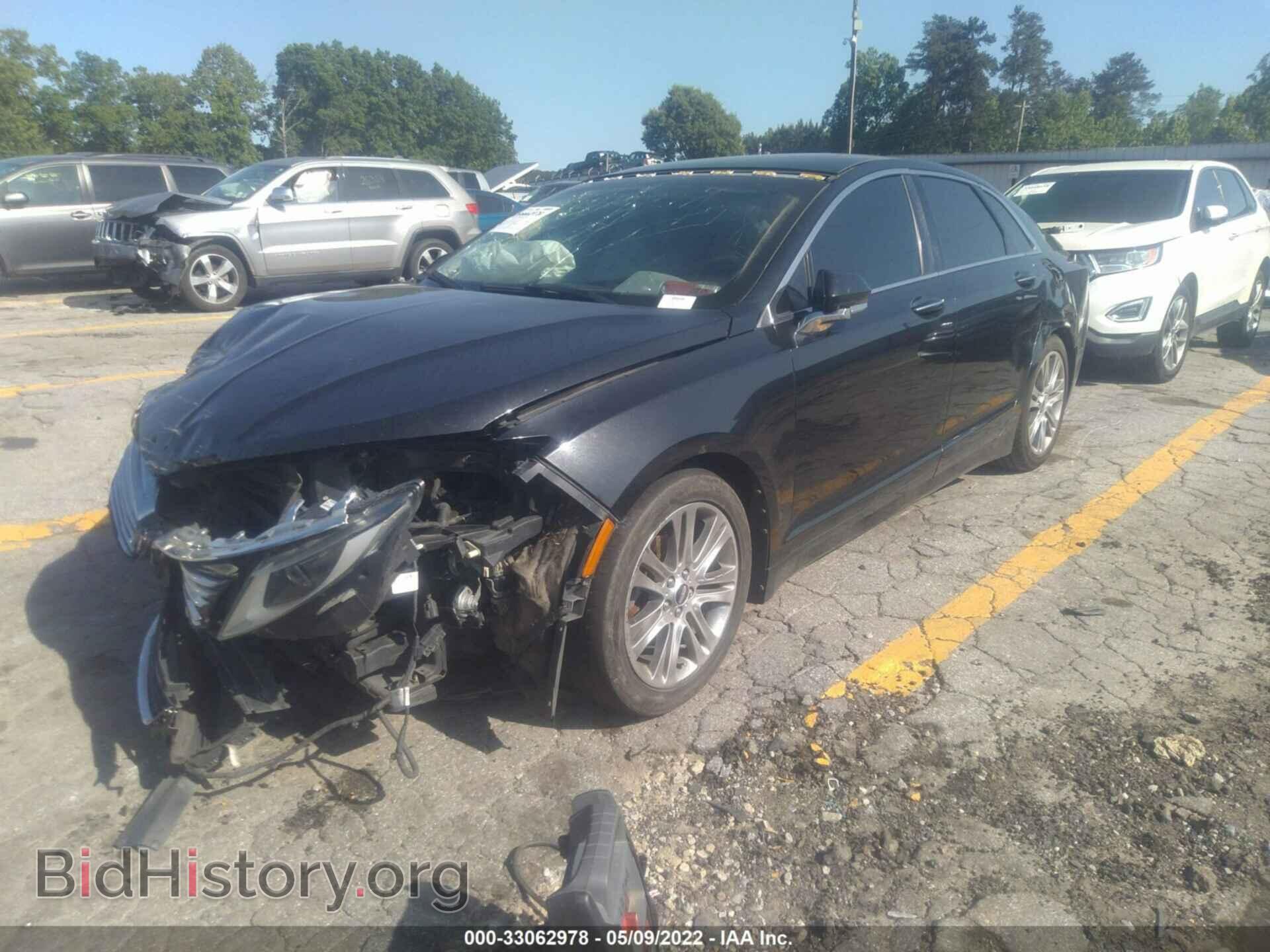 2013 LINCOLN MKZ - VIN: 3LN6L2LU7DR801652 - Фото 2