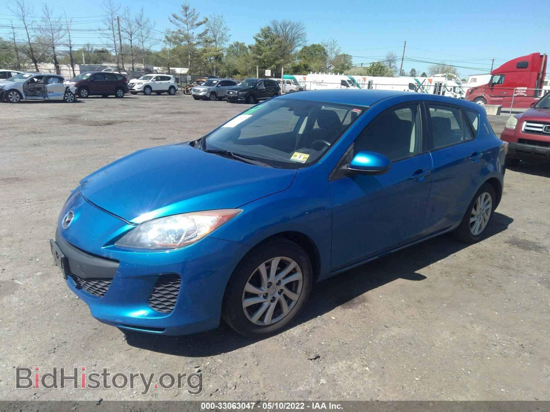 2012 MAZDA MAZDA3 - VIN: JM1BL1L8XC1598099 - Фото 2