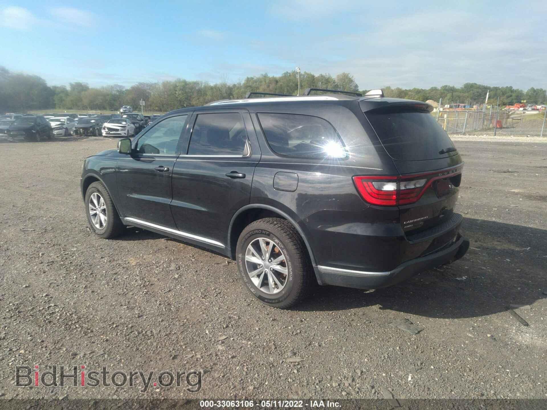 2016 DODGE DURANGO - VIN: 1C4RDJDG0GC449275 - Фото 3