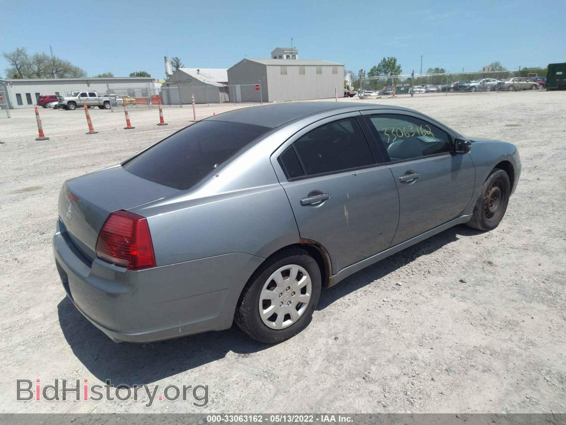 2007 MITSUBISHI GALANT - VIN: 4A3AB36F17E038942 - Фото 4