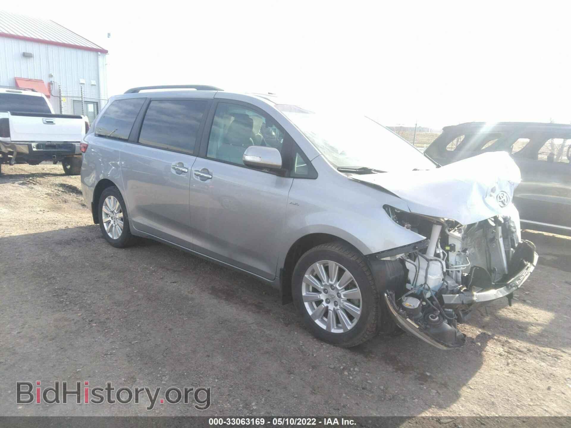Photo 5TDDZ3DC1HS150835 - TOYOTA SIENNA 2017