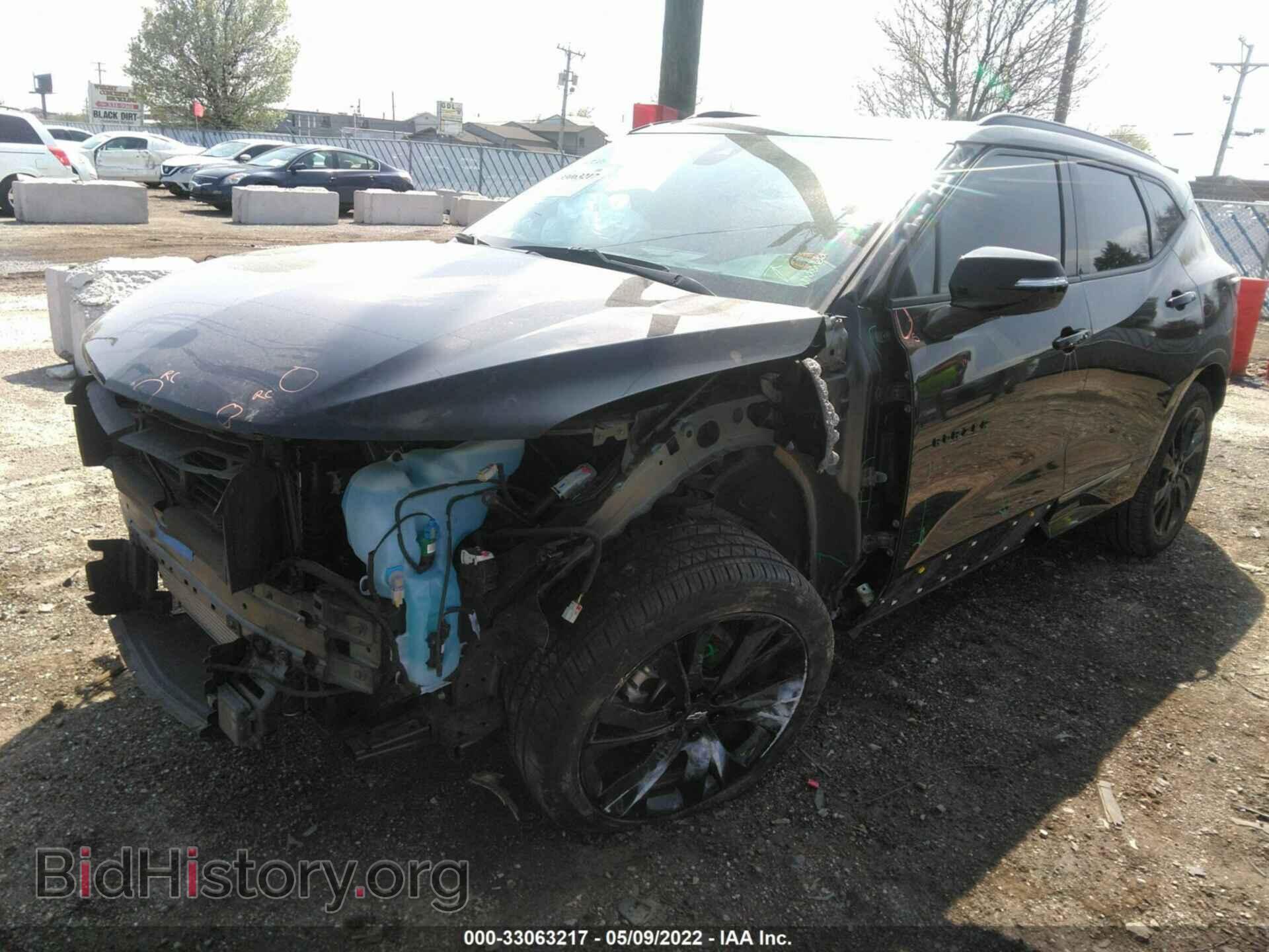 2021 CHEVROLET BLAZER - VIN: 3GNKBKRS9MS577506 - Фото 2