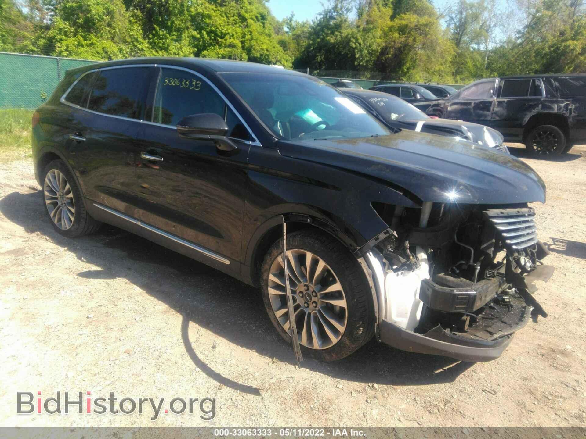 Фотография 2LMPJ6LR3GBL31981 - LINCOLN MKX 2016