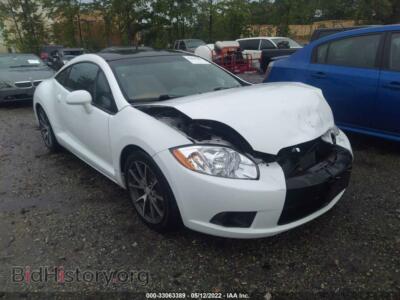 2012 Mitsubishi ECLIPSE GS/GS Sport/SE, white — VIN 4A31K5DF5CE007573, IAAI