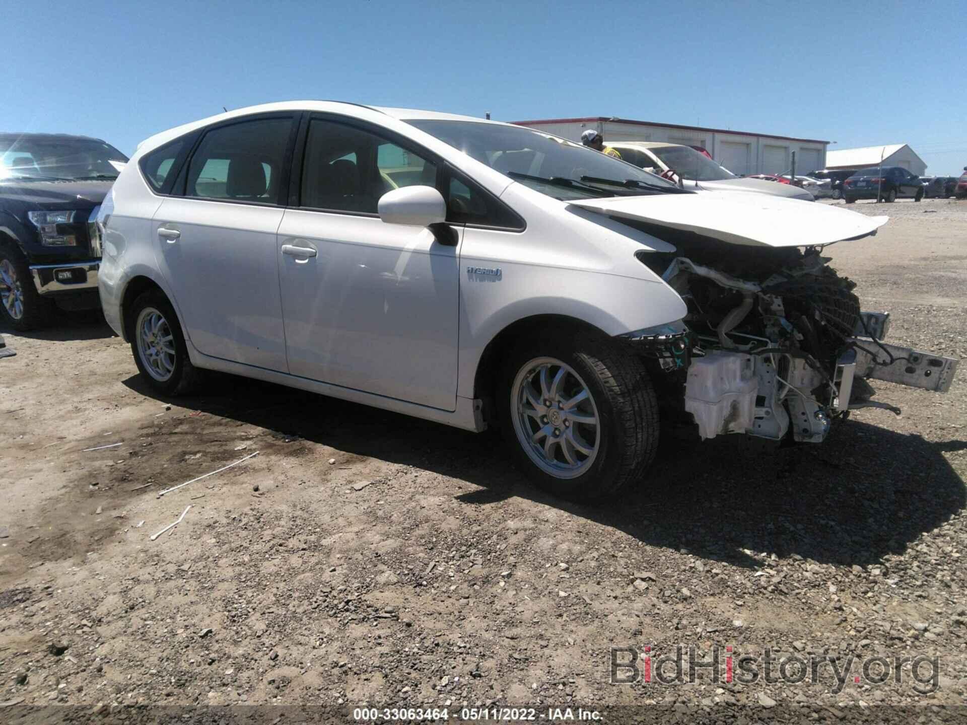 Photo JTDZN3EUXC3136497 - TOYOTA PRIUS V 2012