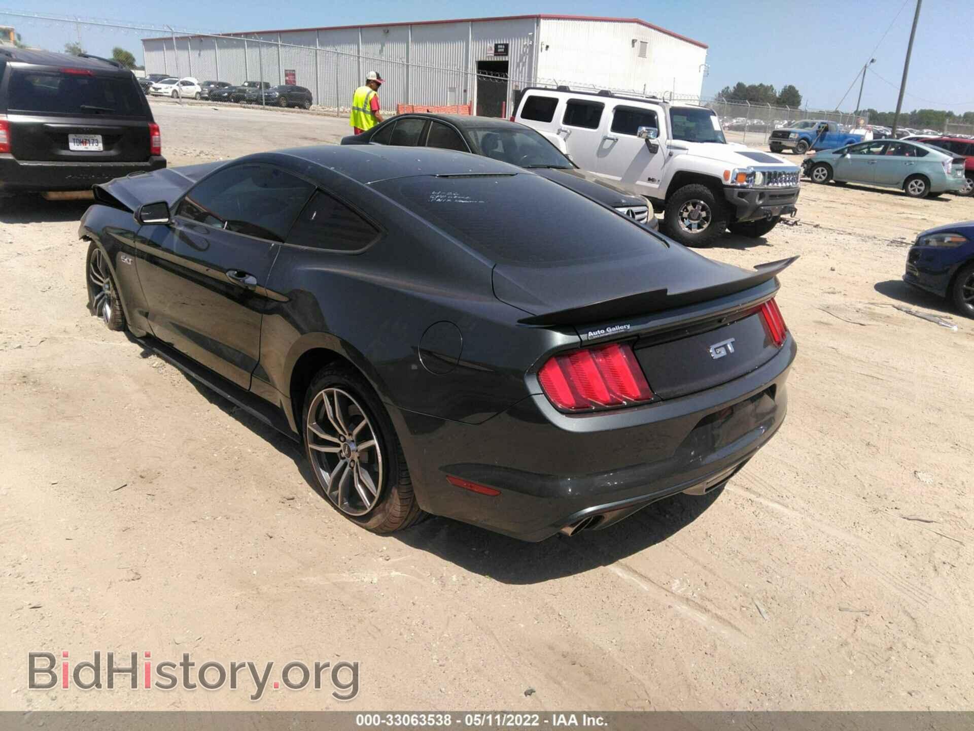 2016 FORD MUSTANG - VIN: 1FA6P8CF5G5256433 - Фото 3
