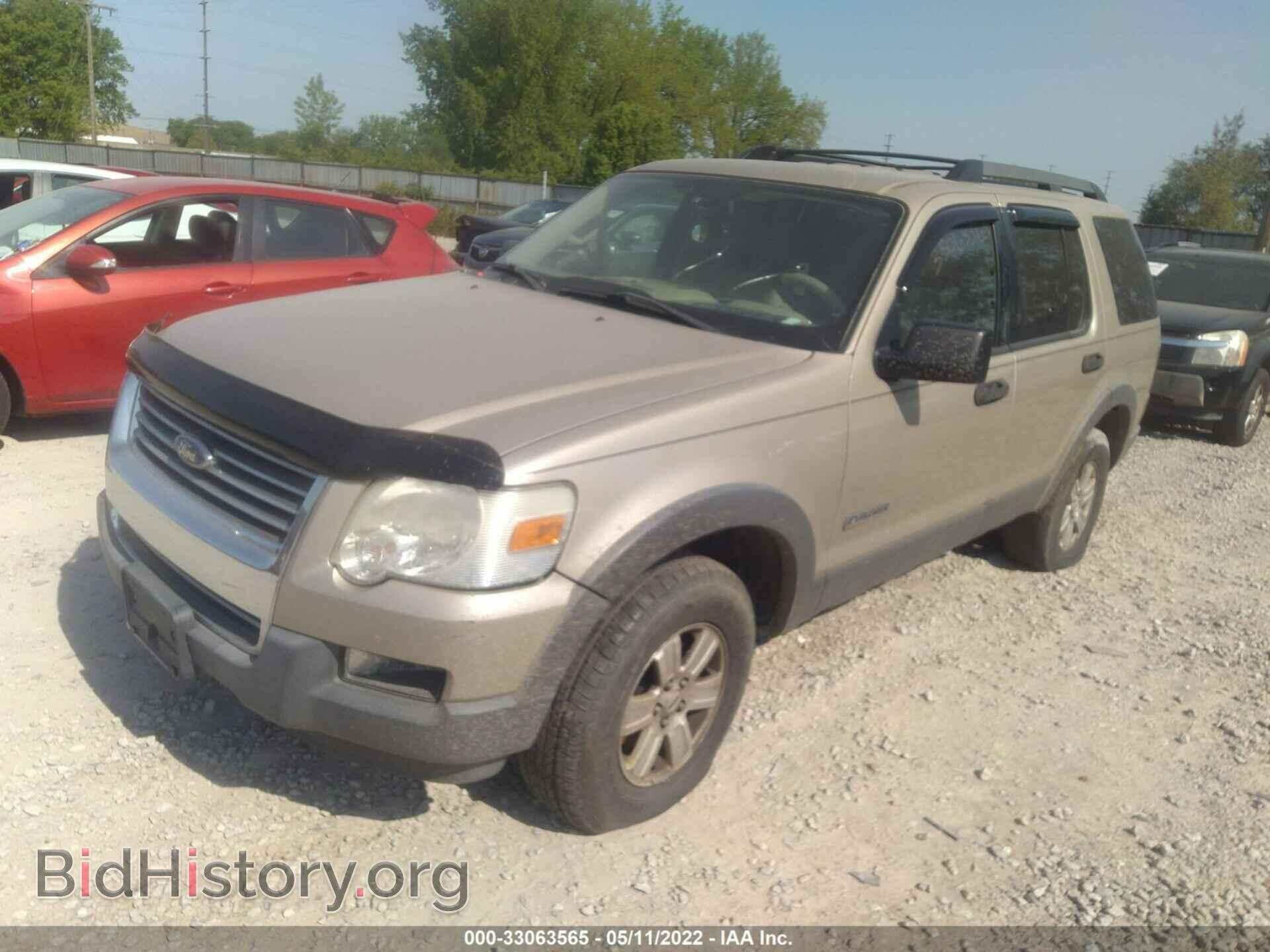 2006 FORD EXPLORER - VIN: 1FMEU73E96UA06144 - Фото 2