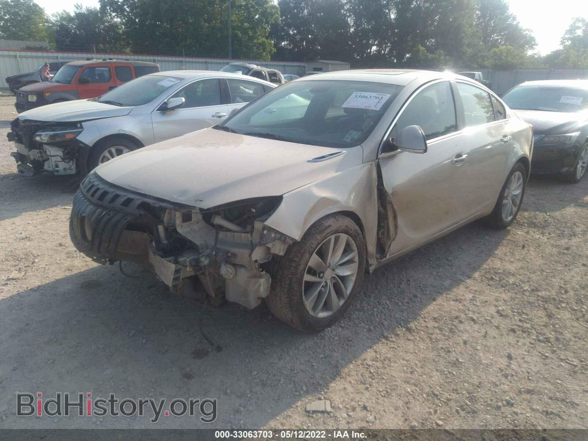 2014 BUICK REGAL - VIN: 2G4GN5EX2E9282489 - Фото 2