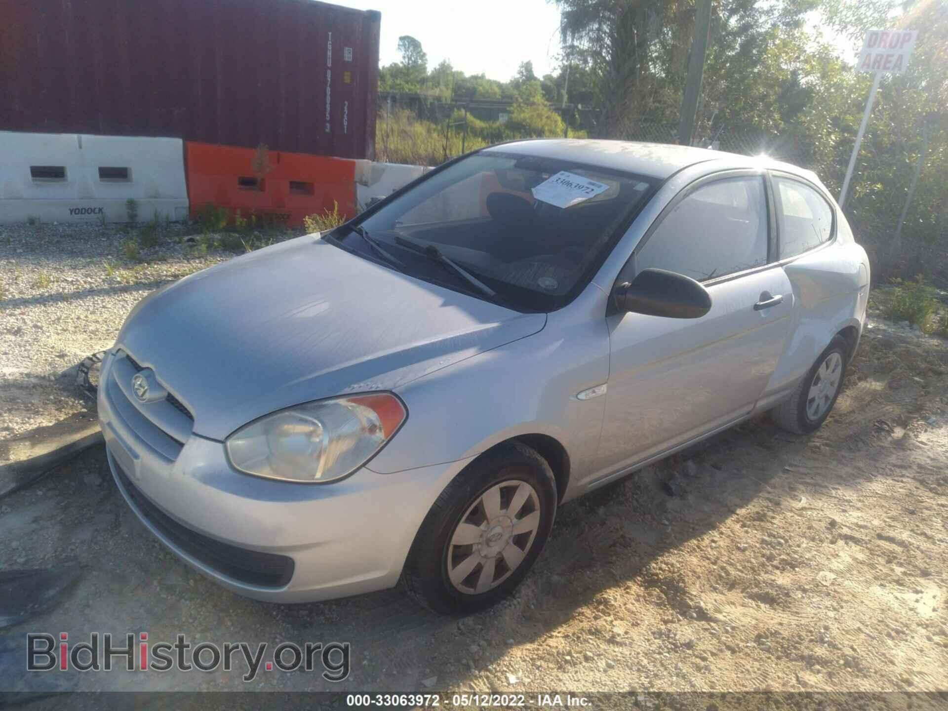 2007 HYUNDAI ACCENT - VIN: KMHCM36C27U026652 - Фото 2