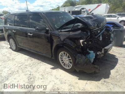 2018 Ford FLEX SEL, black — VIN 2FMGK5C88JBA11475, IAAI