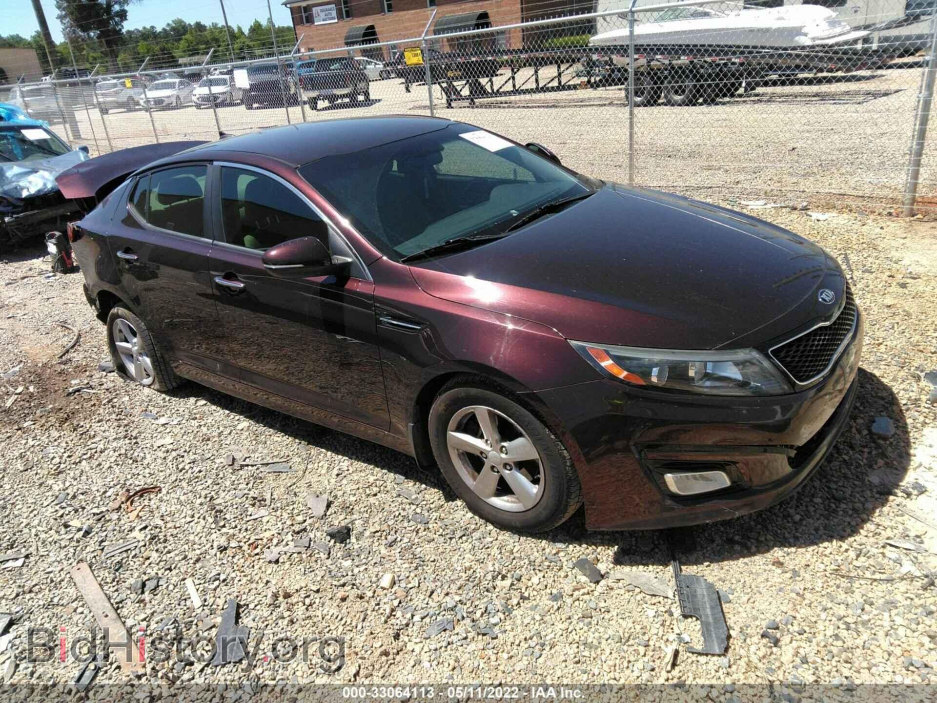 Фотография 5XXGM4A77FG450628 - KIA OPTIMA 2015