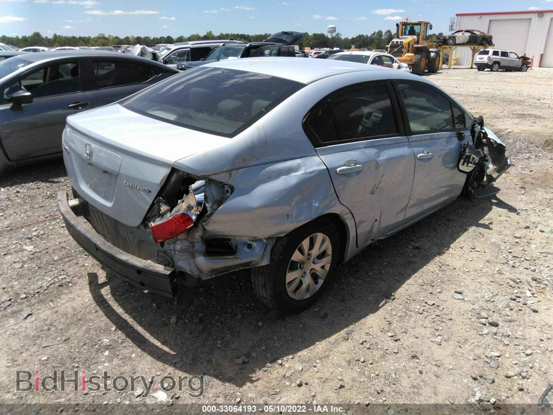 2012 HONDA CIVIC SDN - VIN: 19XFB2F56CE063716 - Фото 4