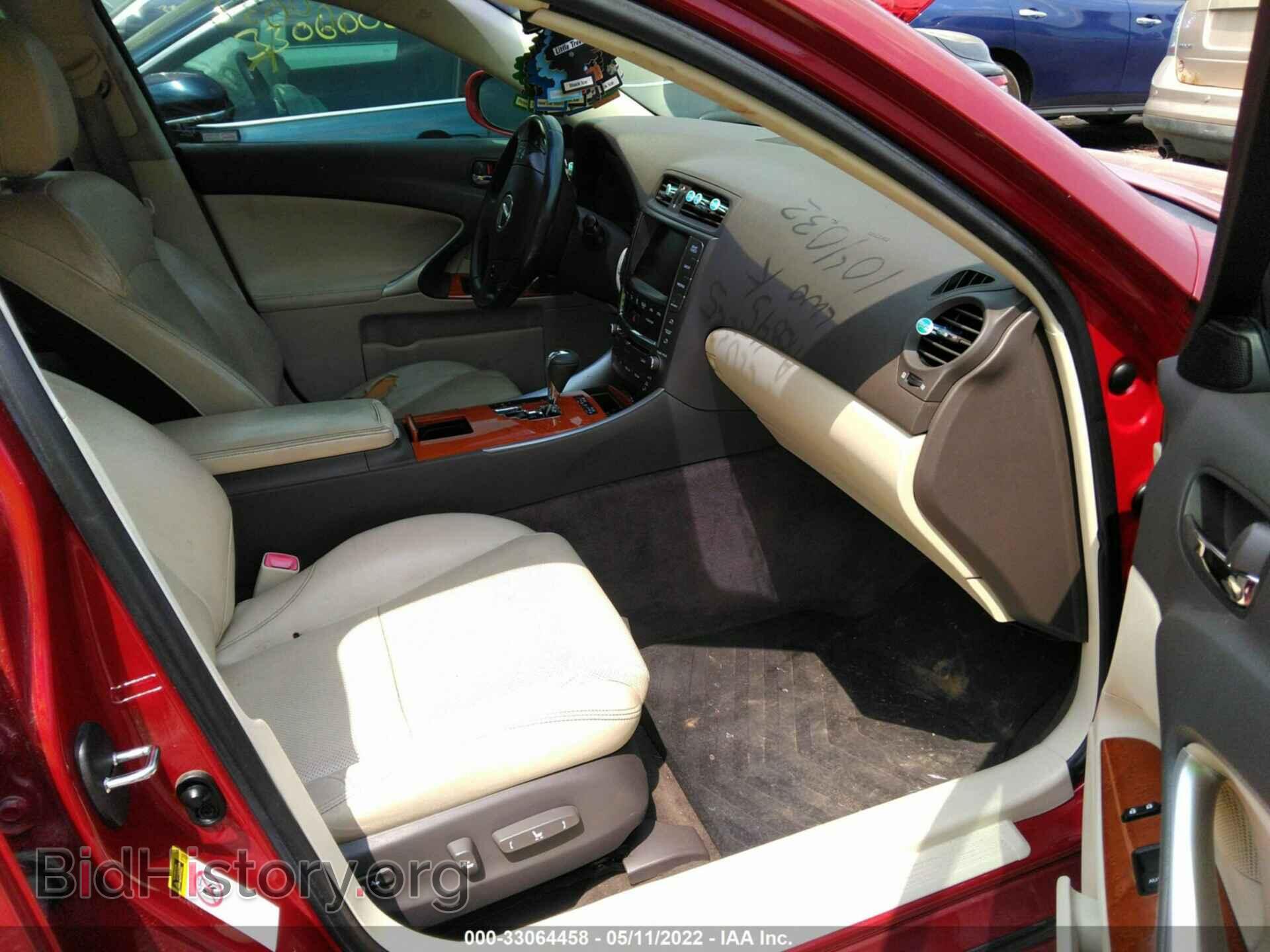 2009 LEXUS IS 250 - VIN: JTHBK262895104032 - Фото 5