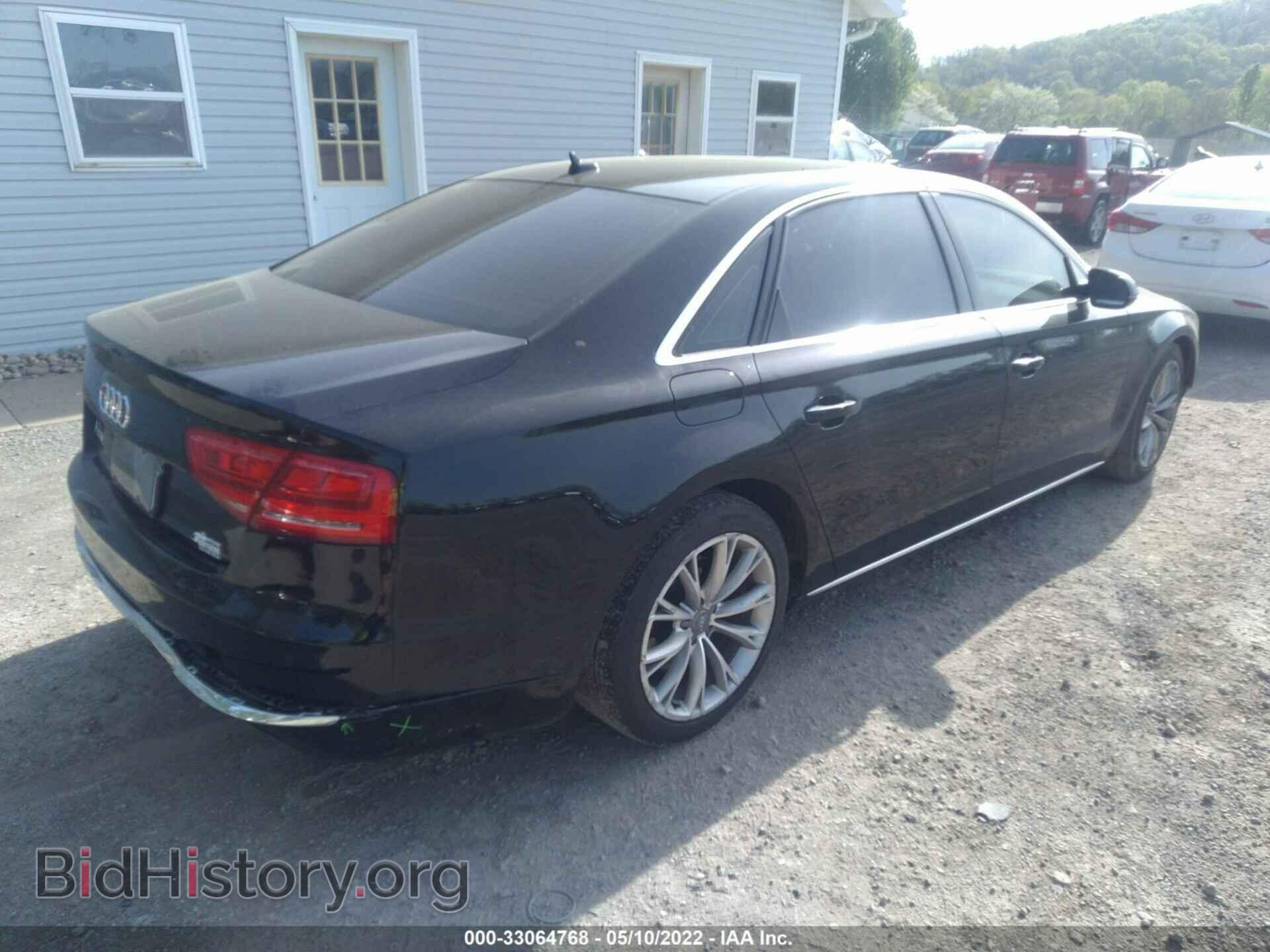 2013 AUDI A8 L - VIN: WAURGAFD4DN001371 - Фото 4
