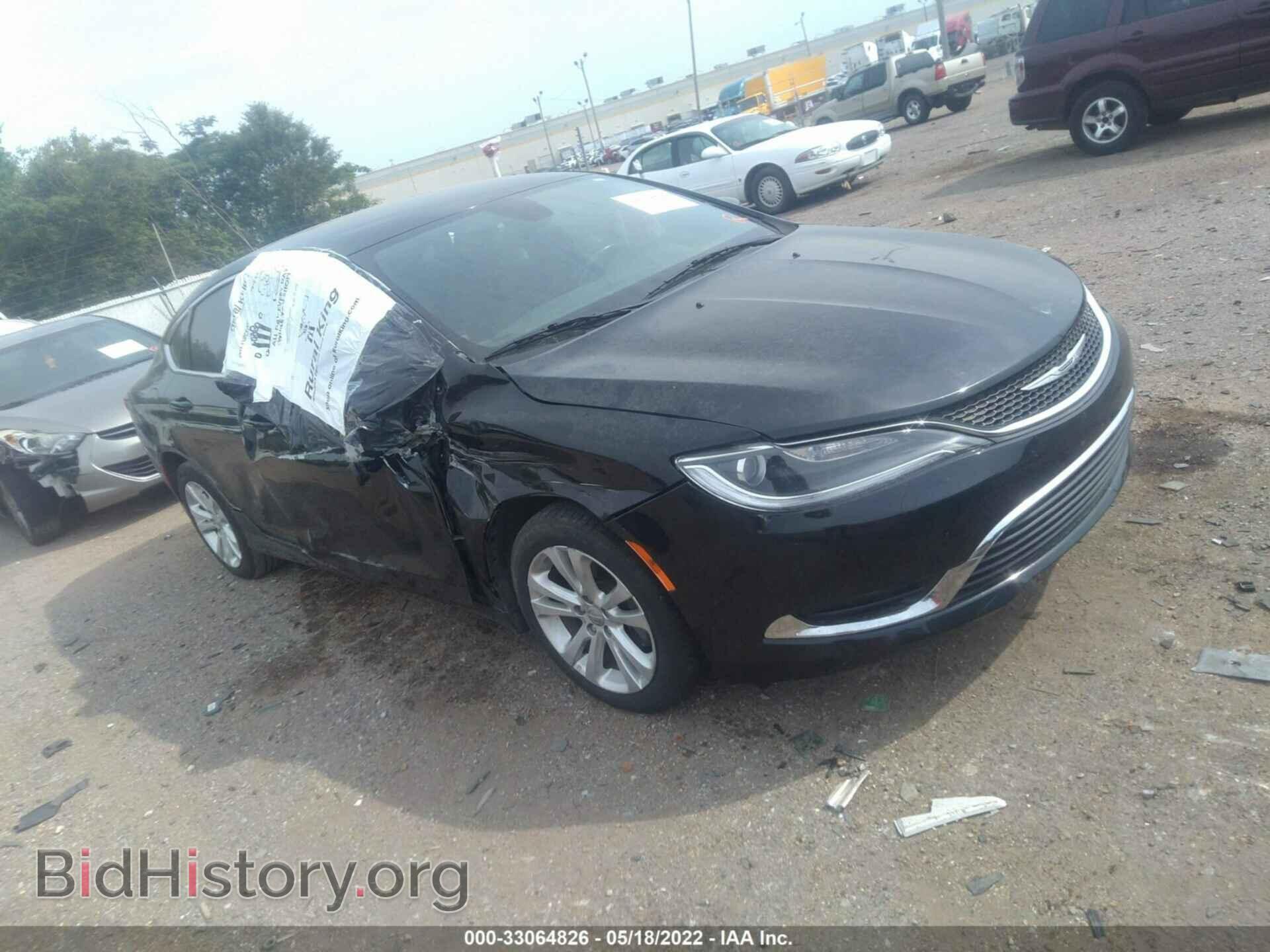 Фотография 1C3CCCAB0FN724633 - CHRYSLER 200 2015