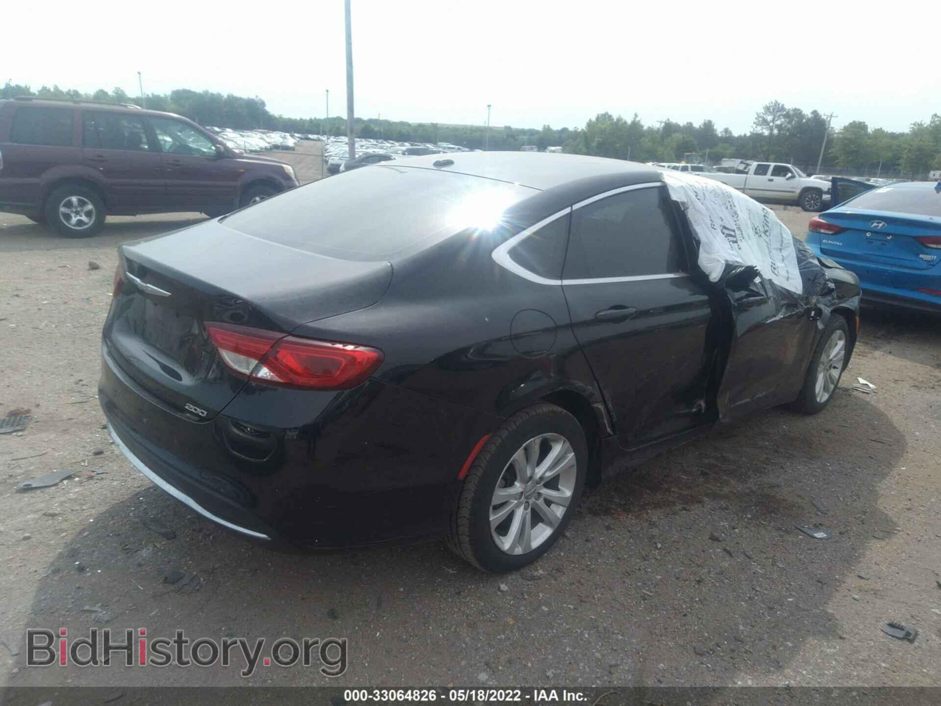 2015 CHRYSLER 200 - VIN: 1C3CCCAB0FN724633 - Фото 4