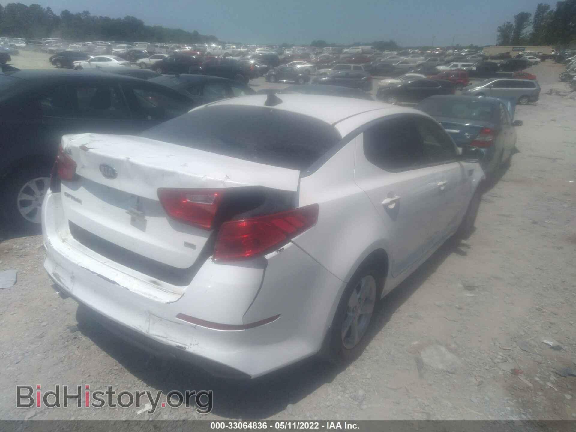 2015 KIA OPTIMA - VIN: KNAGM4A72F5553568 - Фото 4