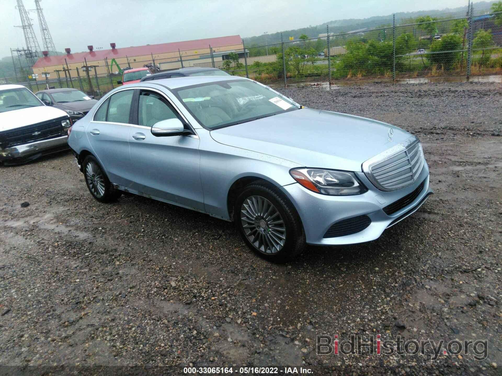 Photo 55SWF4JB0FU065987 - MERCEDES-BENZ C-CLASS 2015