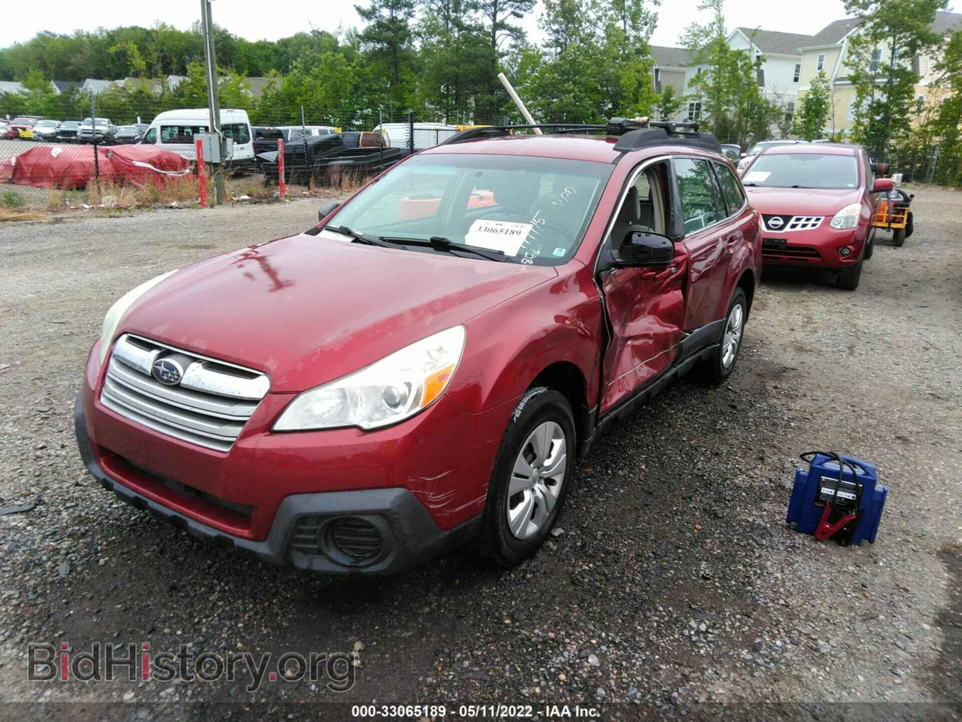 2013 SUBARU OUTBACK - VIN: 4S4BRCAC3D3249661 - Фото 2