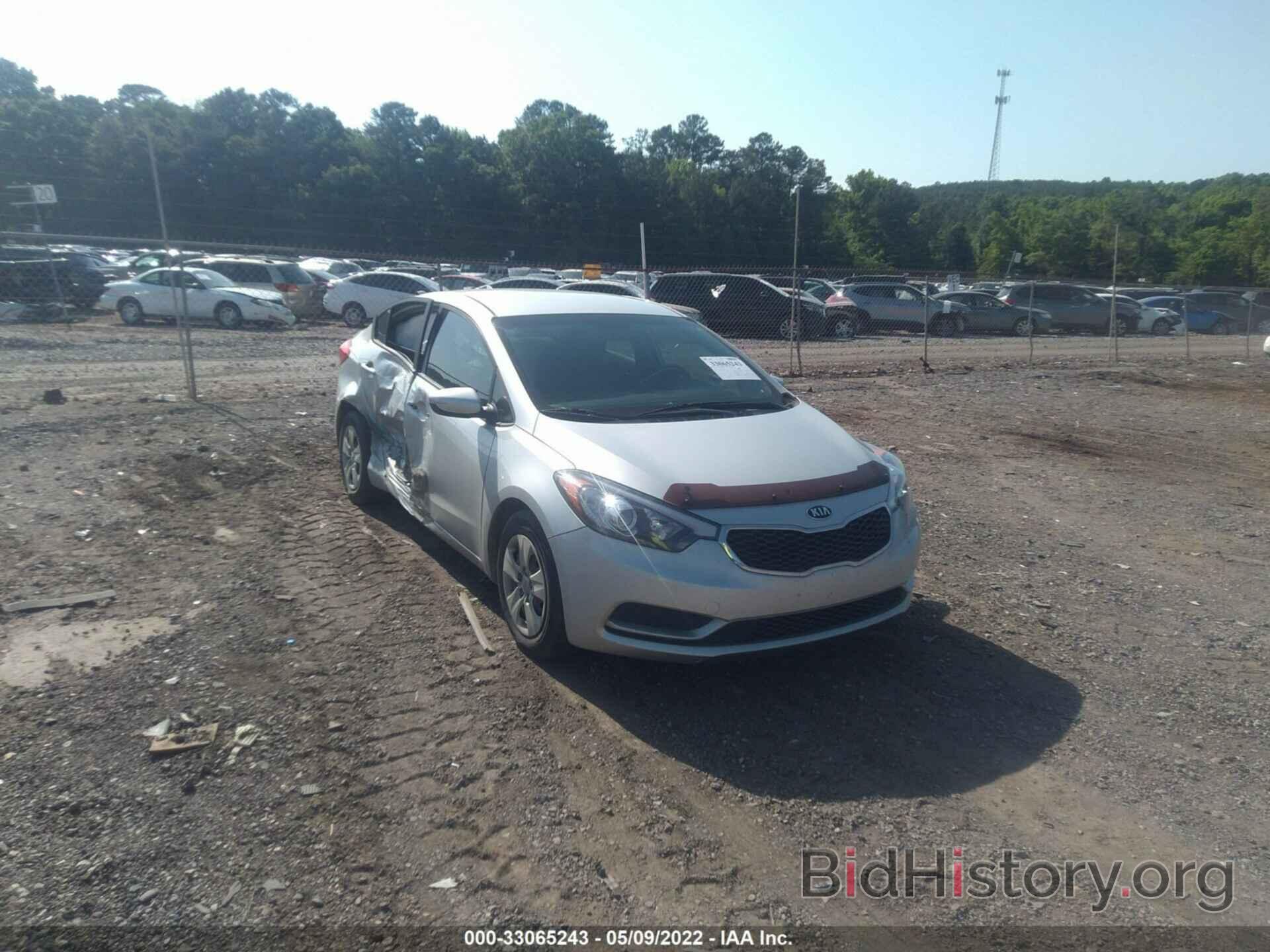 Photo KNAFK4A69G5589770 - KIA FORTE 2016