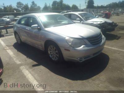 2010 Chrysler SEBRING Limited, серебристый — VIN 1C3CC5FD5AN133602, IAAI