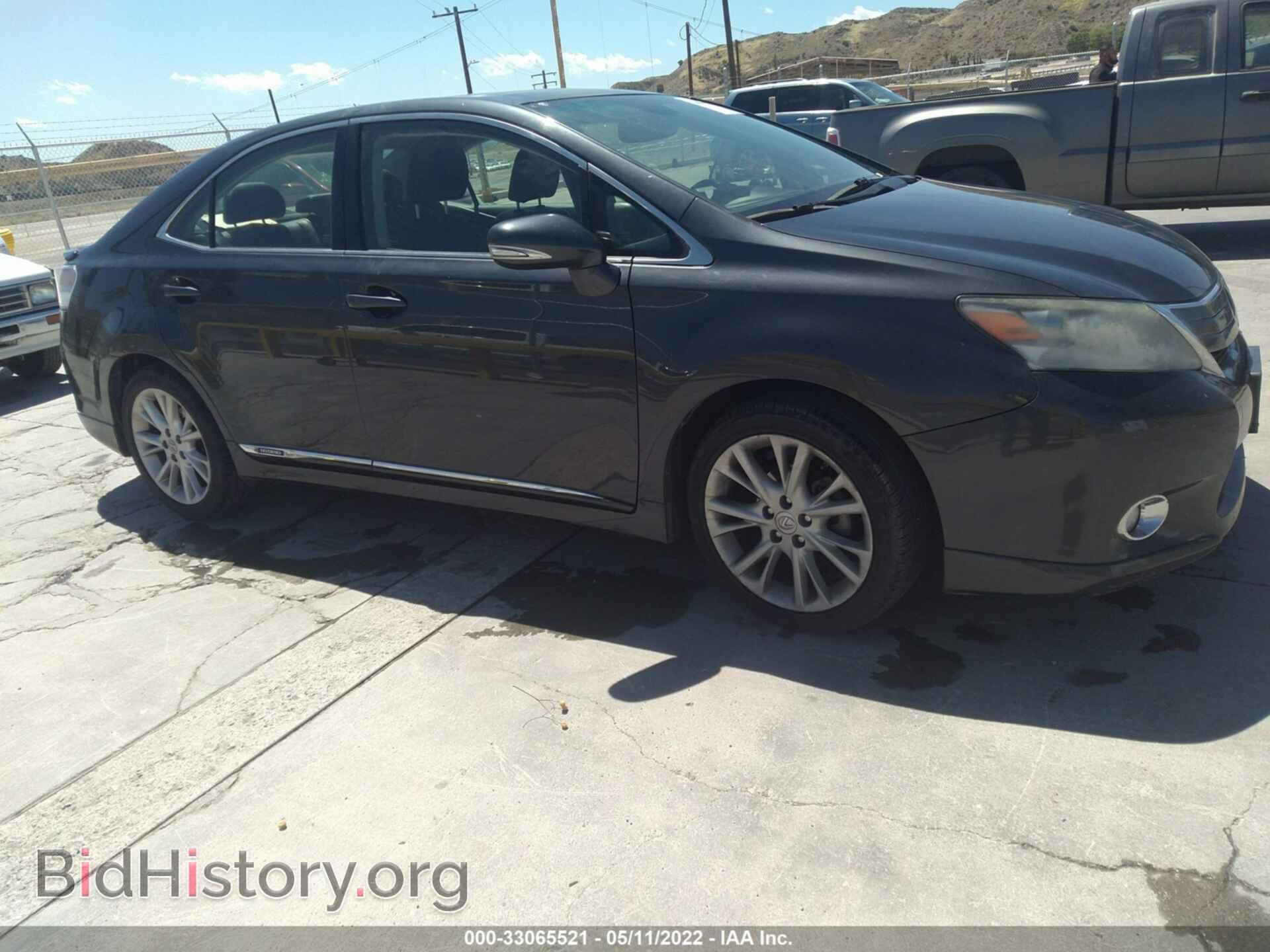Photo JTHBB1BA4A2021338 - LEXUS HS 250H 2010