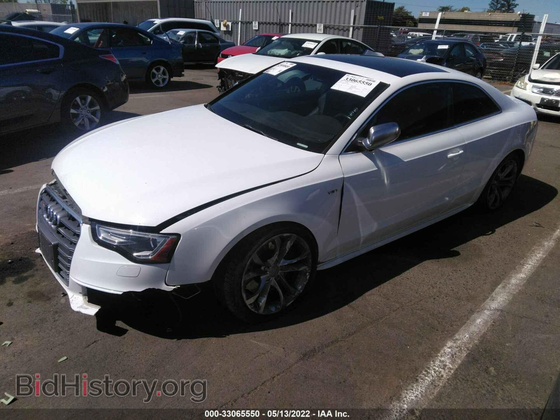 2013 AUDI S5 - VIN: WAUCGAFR2DA038993 - Photo 2