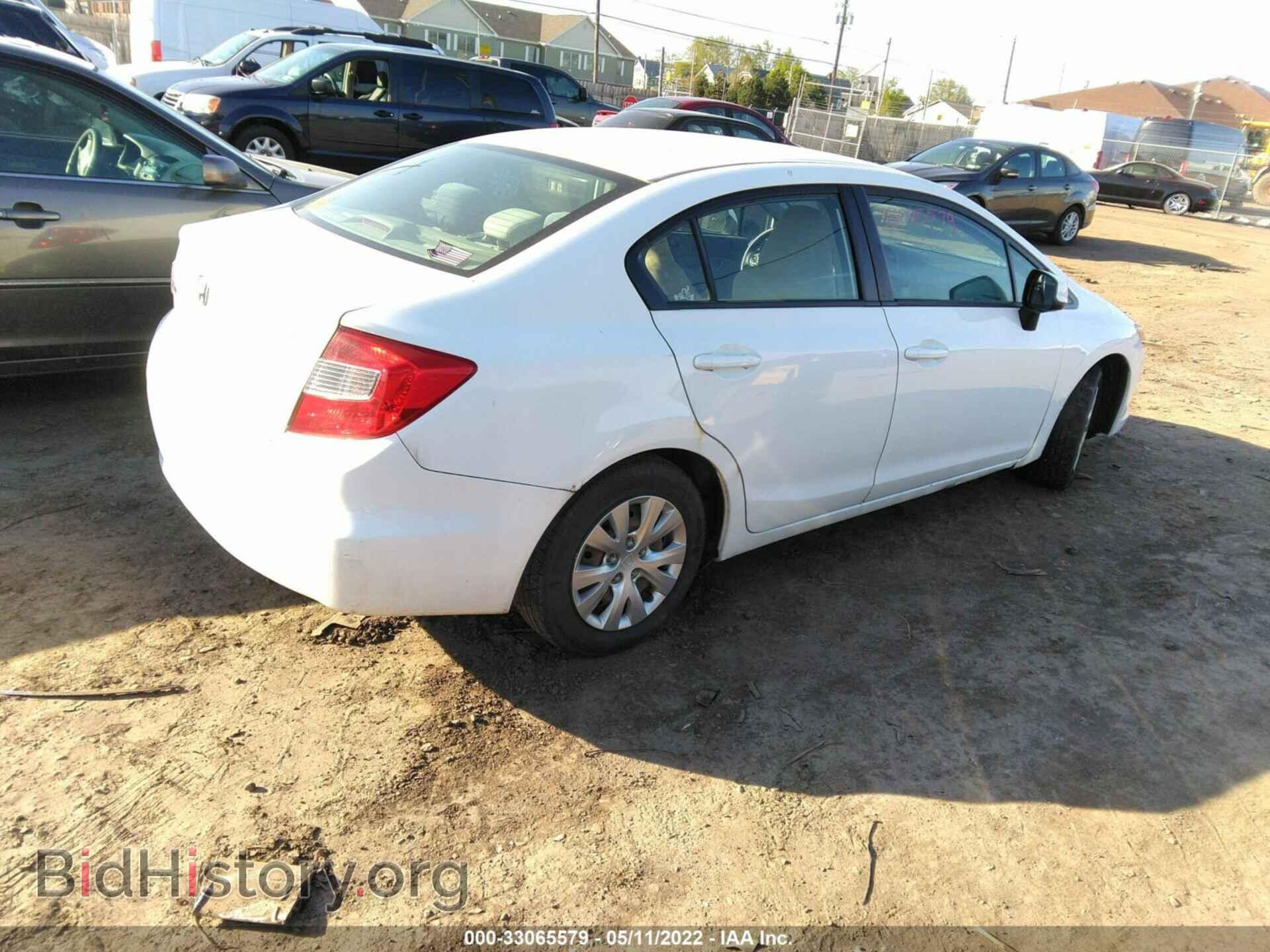2012 HONDA CIVIC SDN - VIN: 2HGFB2F59CH315111 - Фото 4