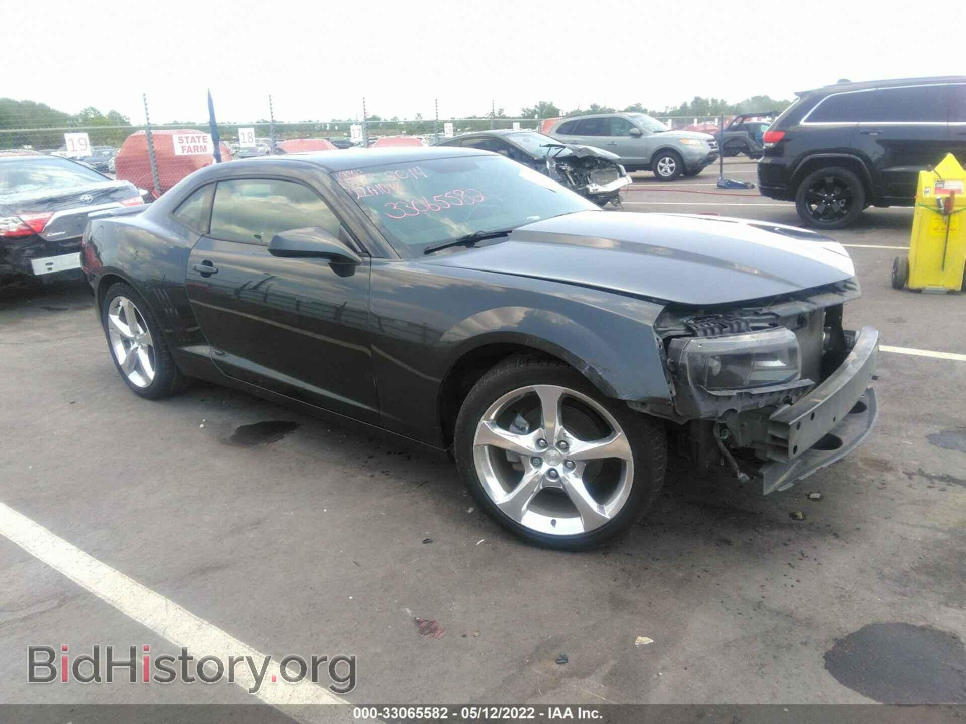 Photo 2G1FB1E31E9323301 - CHEVROLET CAMARO 2014