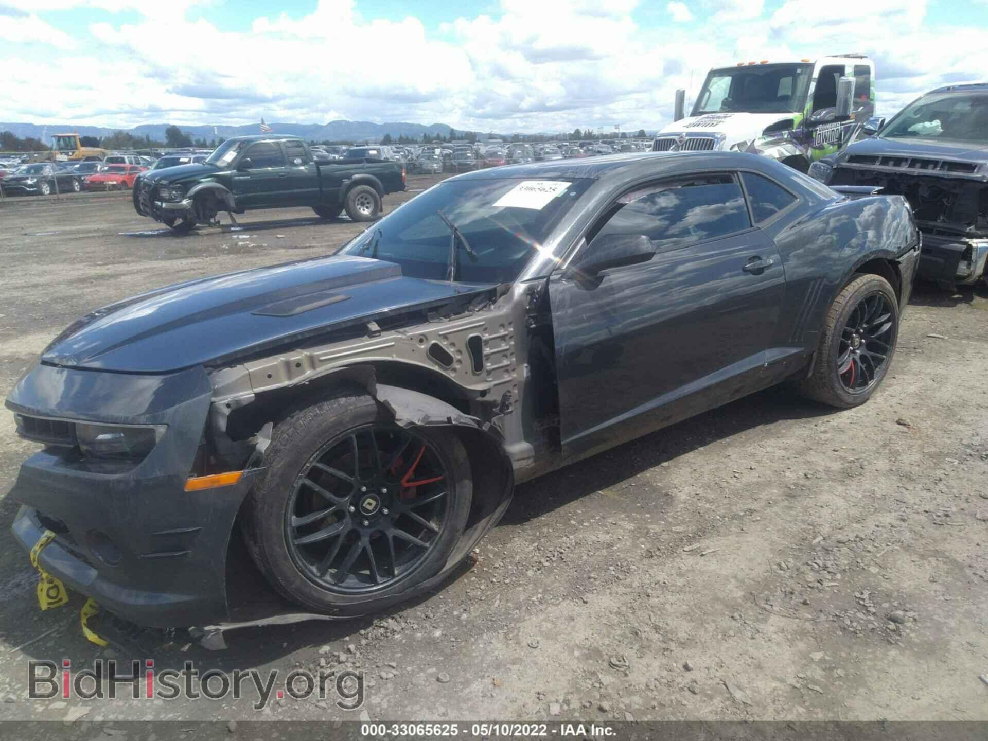 2014 CHEVROLET CAMARO - VIN: 2G1FB1E36E9204742 - Фото 2