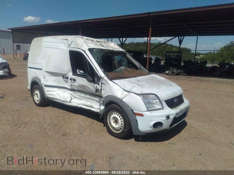 2012 Ford TRANSIT CONNECT XLT (VIN NM0LS7BN4CT123289) — фото 1 из 11, IAAI, повреждение: опрокидывание