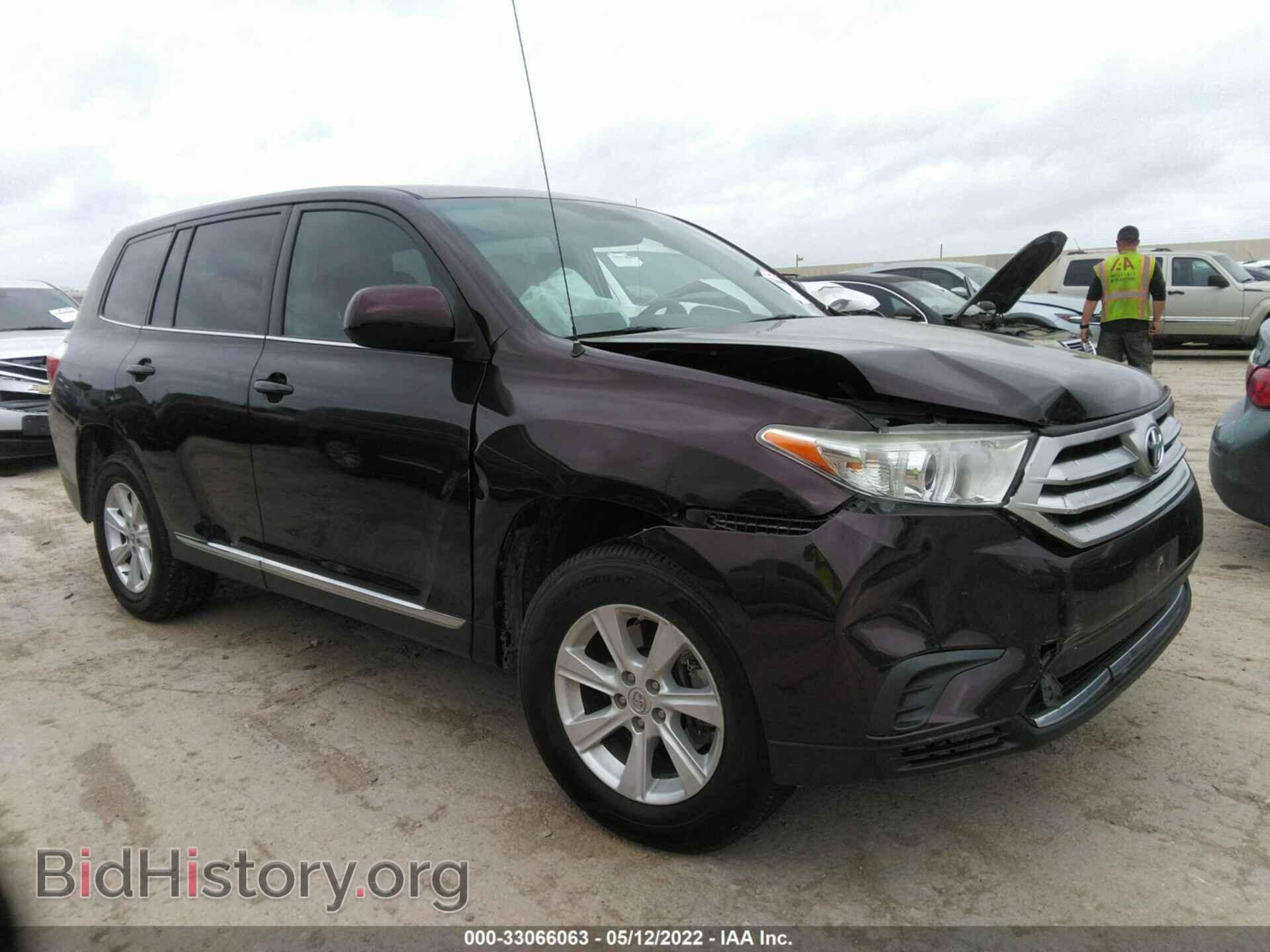 Фотография 5TDZA3EH8CS020843 - TOYOTA HIGHLANDER 2012