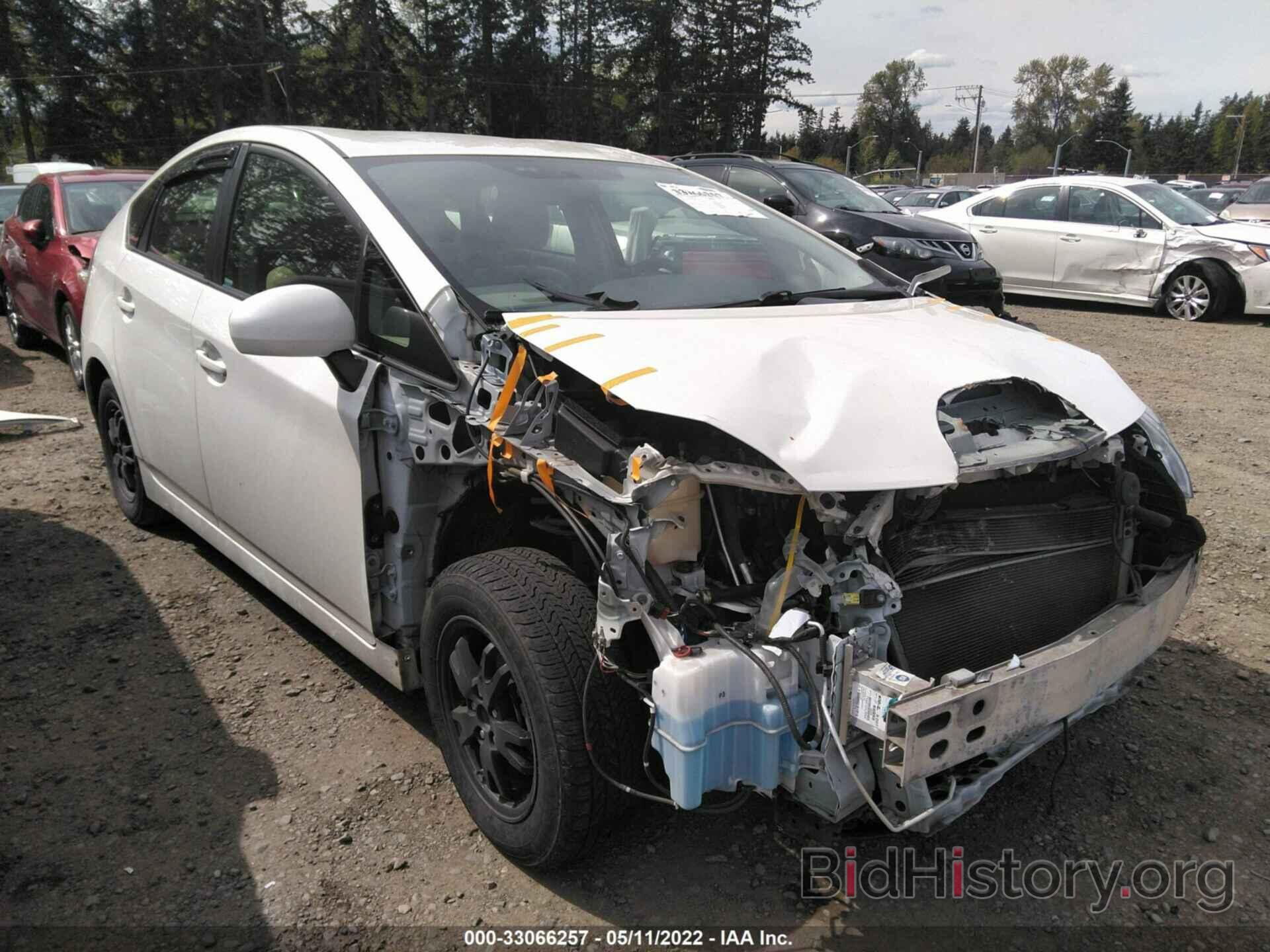 Photo JTDKN3DU9C5435390 - TOYOTA PRIUS 2012